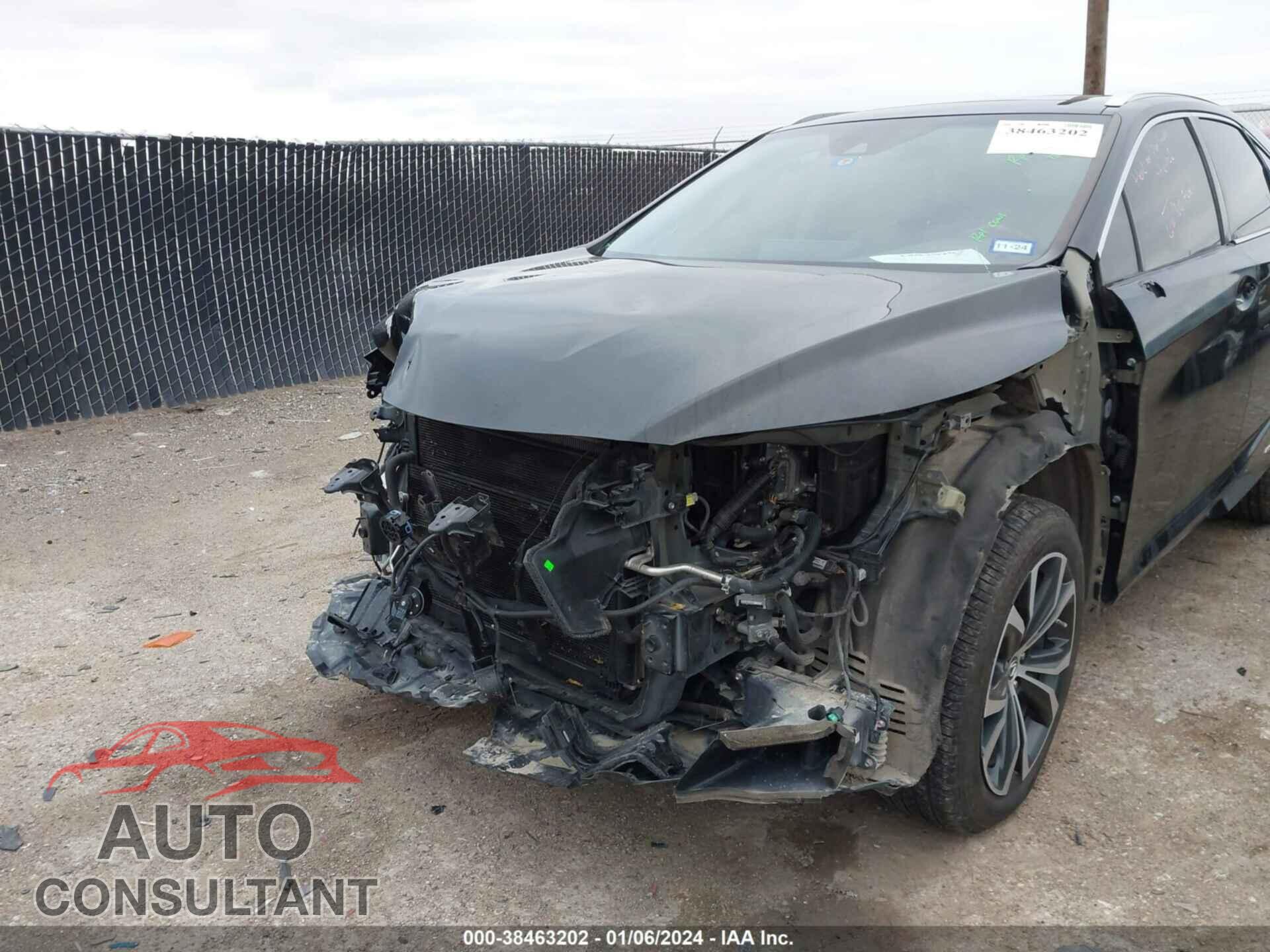 LEXUS RX 2019 - 2T2BGMCA8KC039729