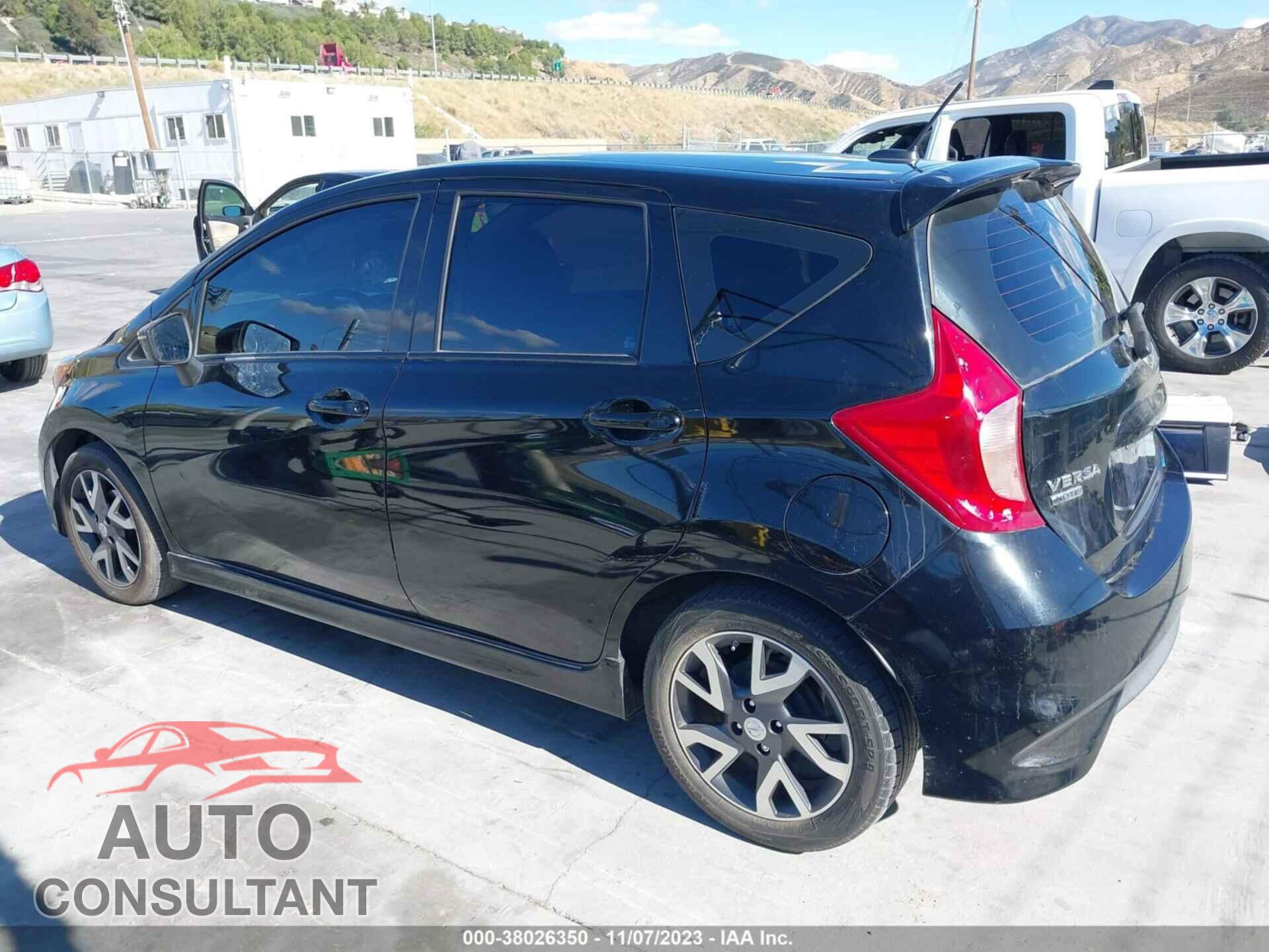 NISSAN VERSA NOTE 2016 - 3N1CE2CP5GL367334