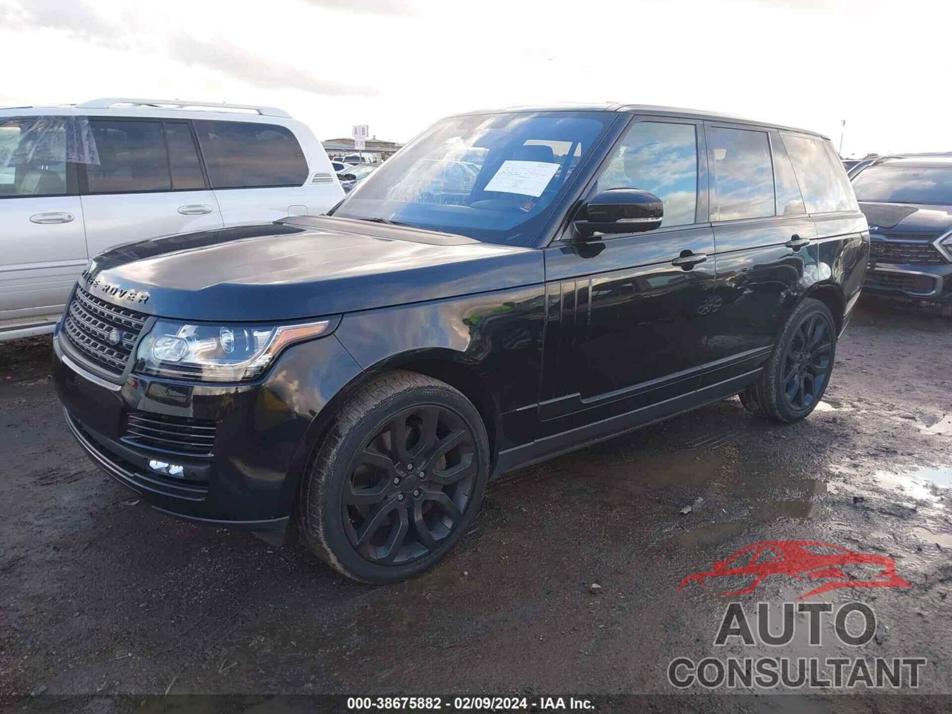 LAND ROVER RANGE ROVER 2016 - SALGS2PF2GA316267