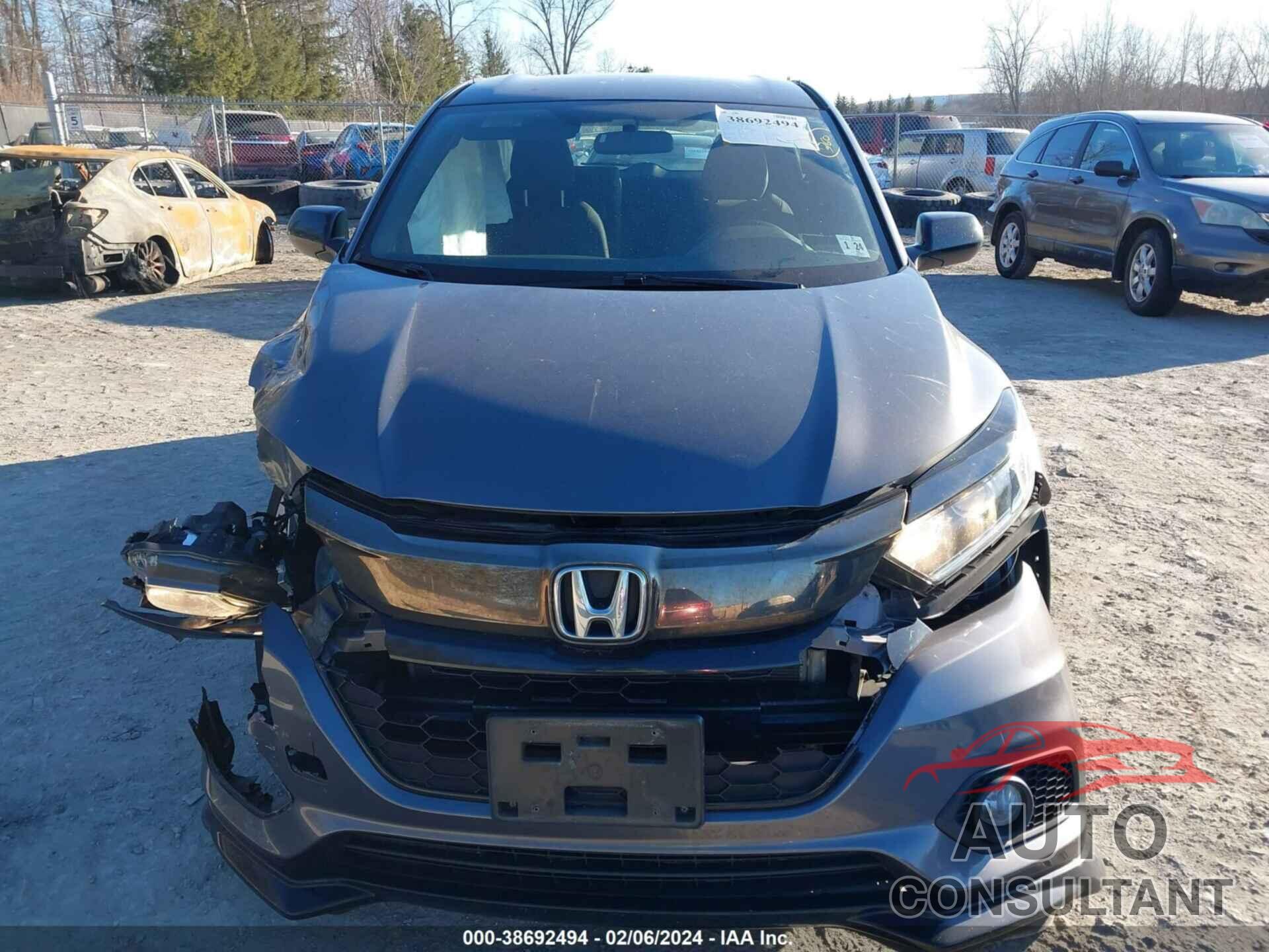 HONDA HR-V 2019 - 3CZRU6H18KG706900