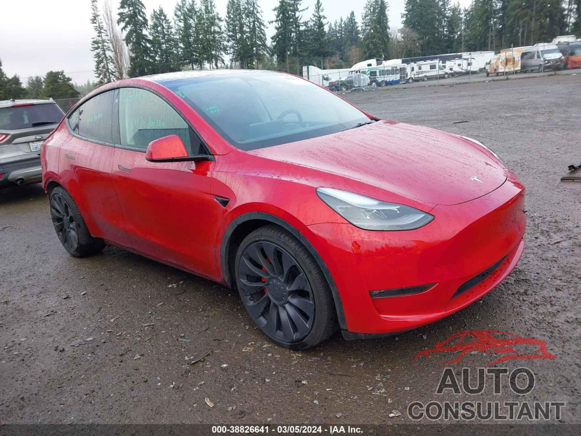 TESLA MODEL Y 2021 - 5YJYGDEF7MF173377