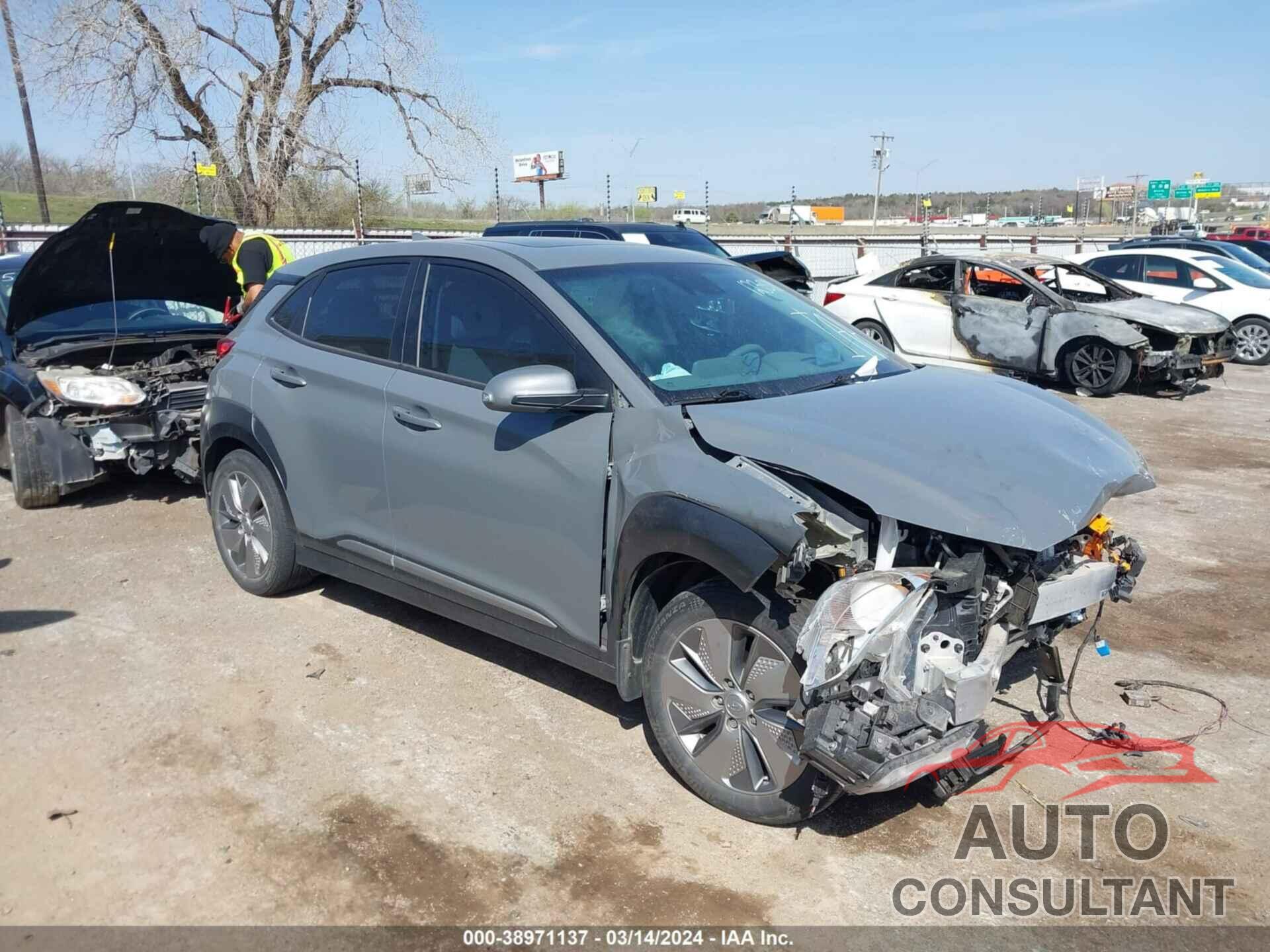 HYUNDAI KONA ELECTRIC 2021 - KM8K53AG0MU123511