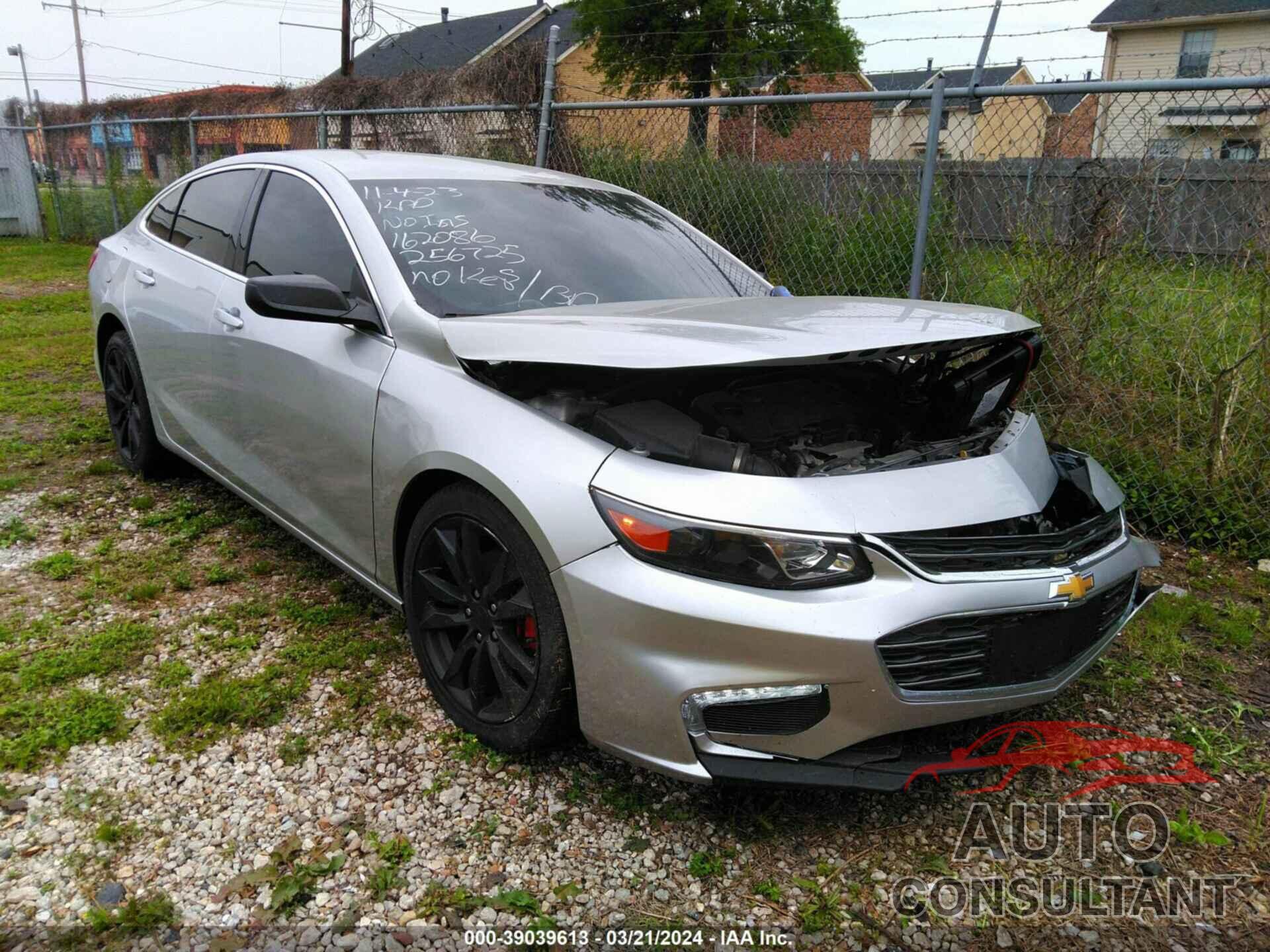 CHEVROLET MALIBU 2018 - 1G1ZD5ST0JF162086