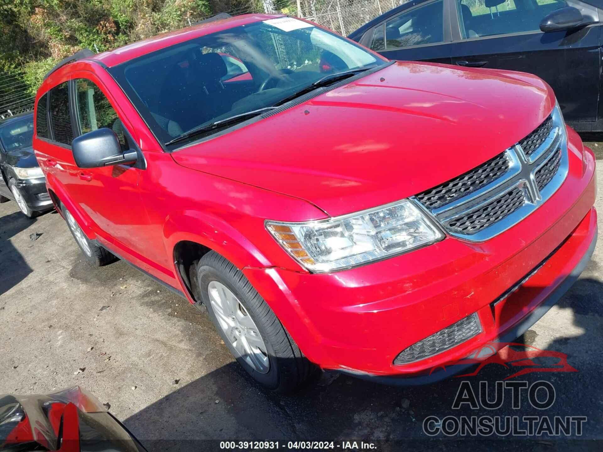 DODGE JOURNEY 2018 - 3C4PDCABXJT248474