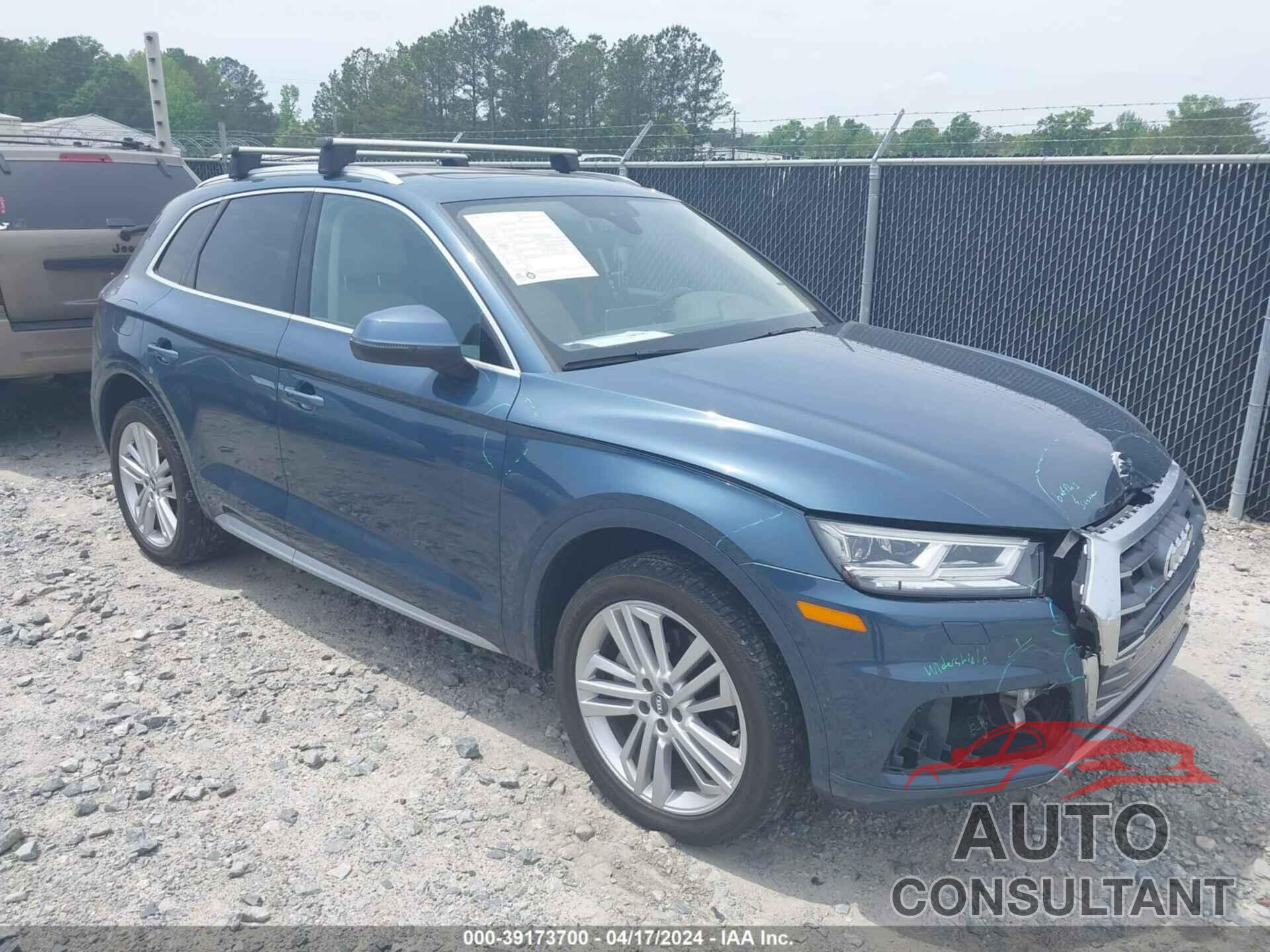 AUDI Q5 2018 - WA1BNAFY3J2013094