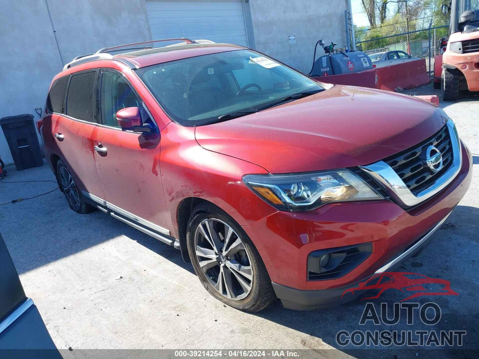 NISSAN PATHFINDER 2017 - 5N1DR2MM4HC628536