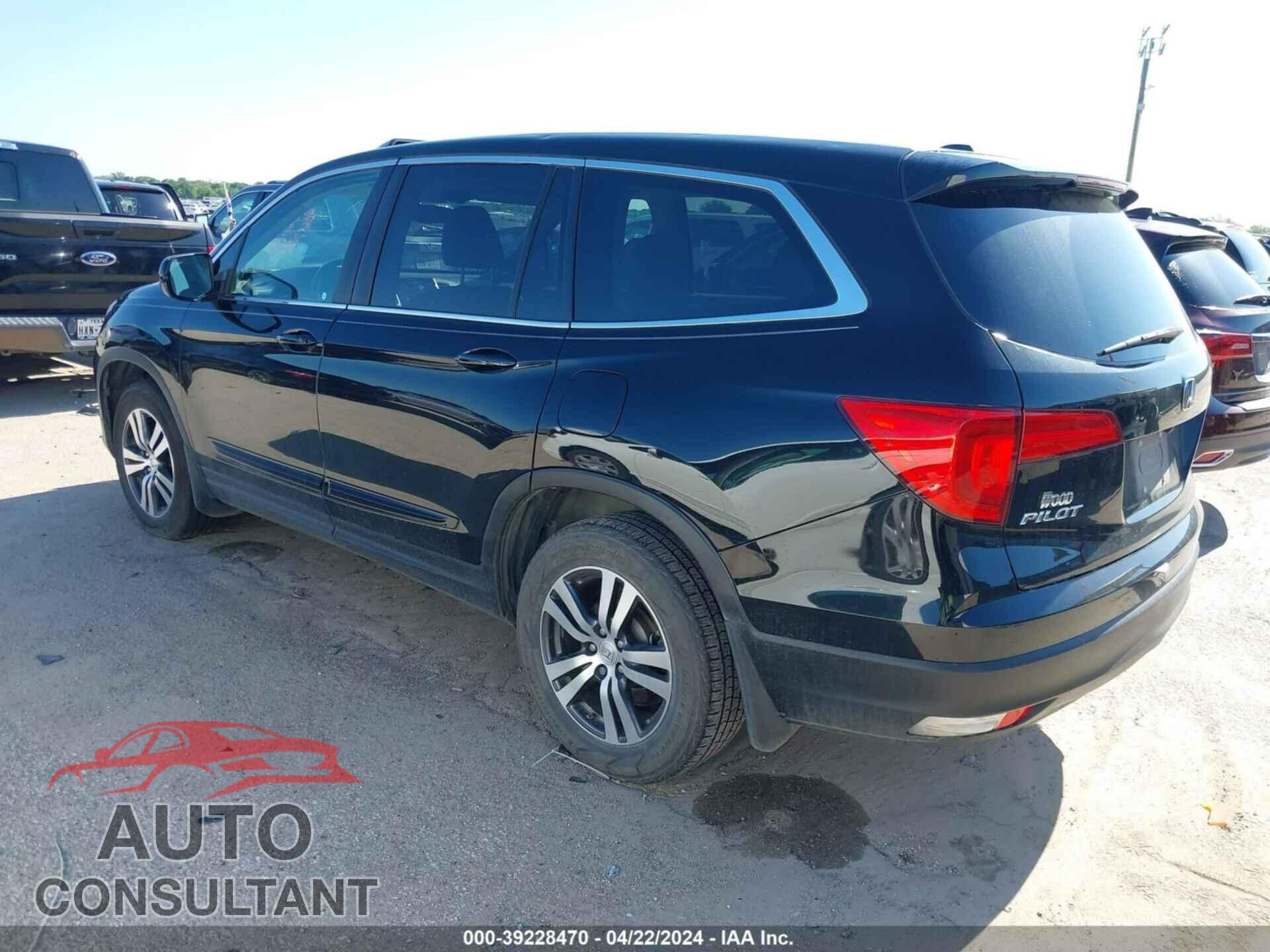 HONDA PILOT 2016 - 5FNYF5H55GB045266