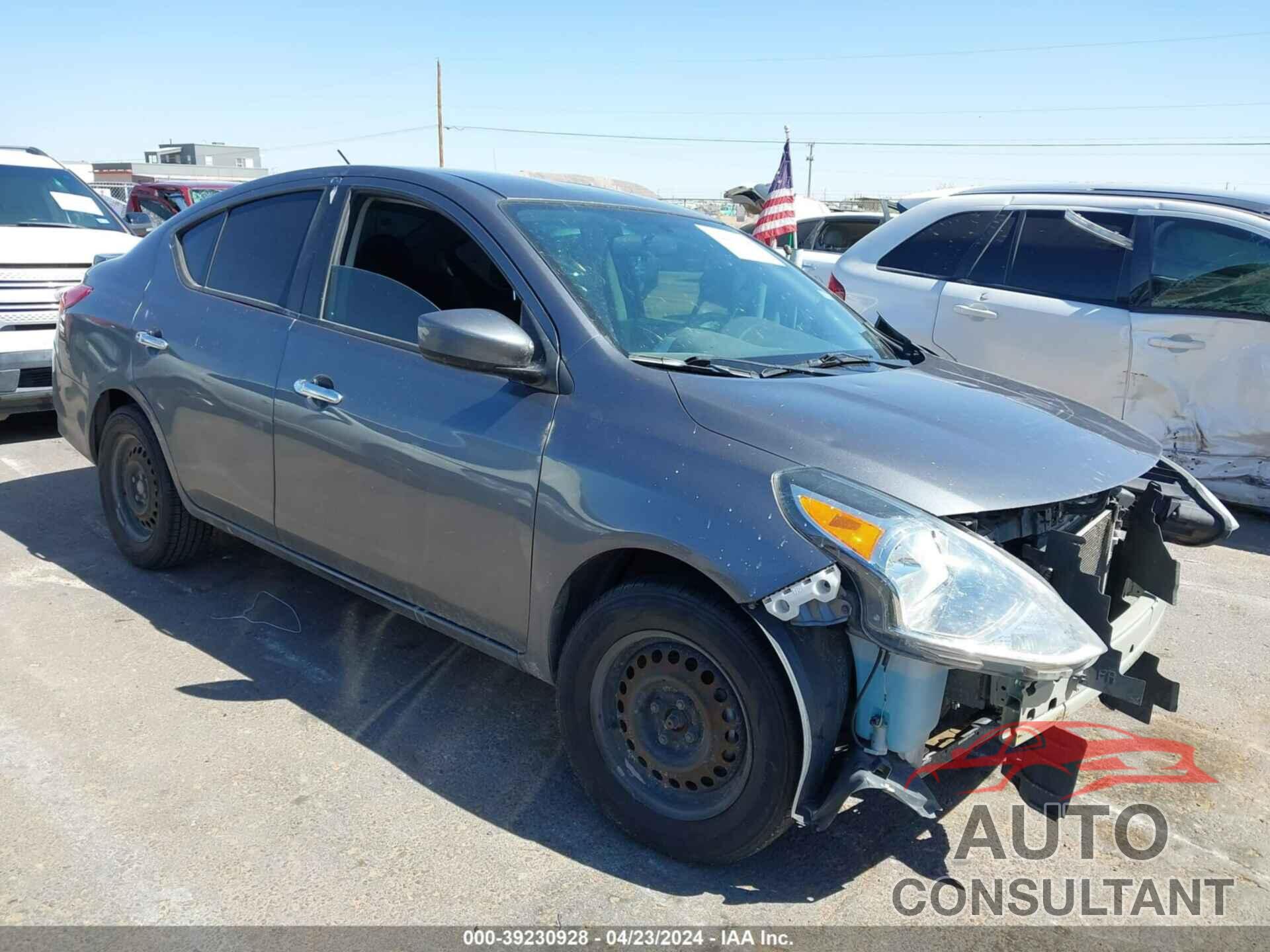 NISSAN VERSA 2019 - 3N1CN7AP8KL849398