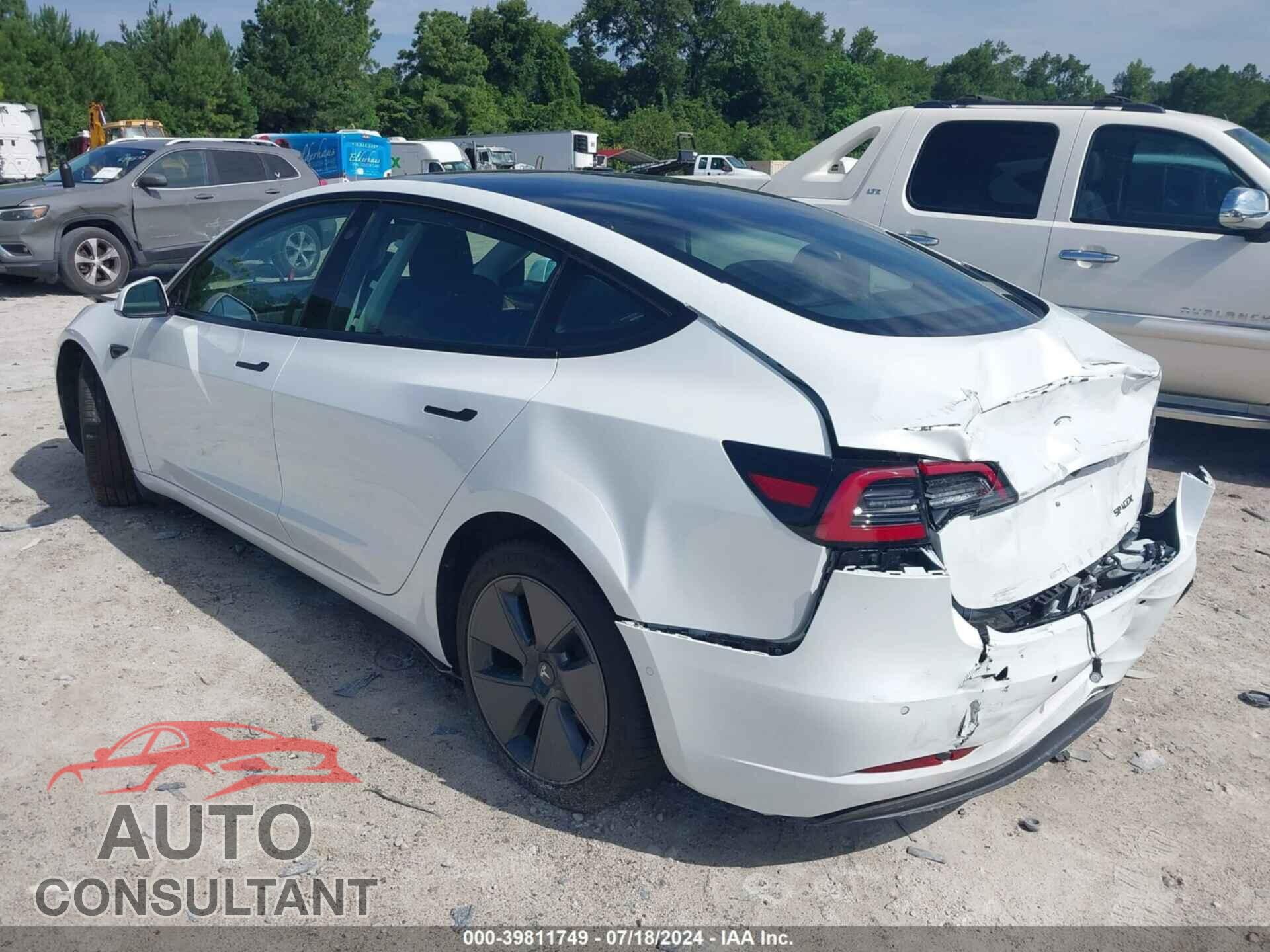 TESLA MODEL 3 2022 - 5YJ3E1EA2NF320192