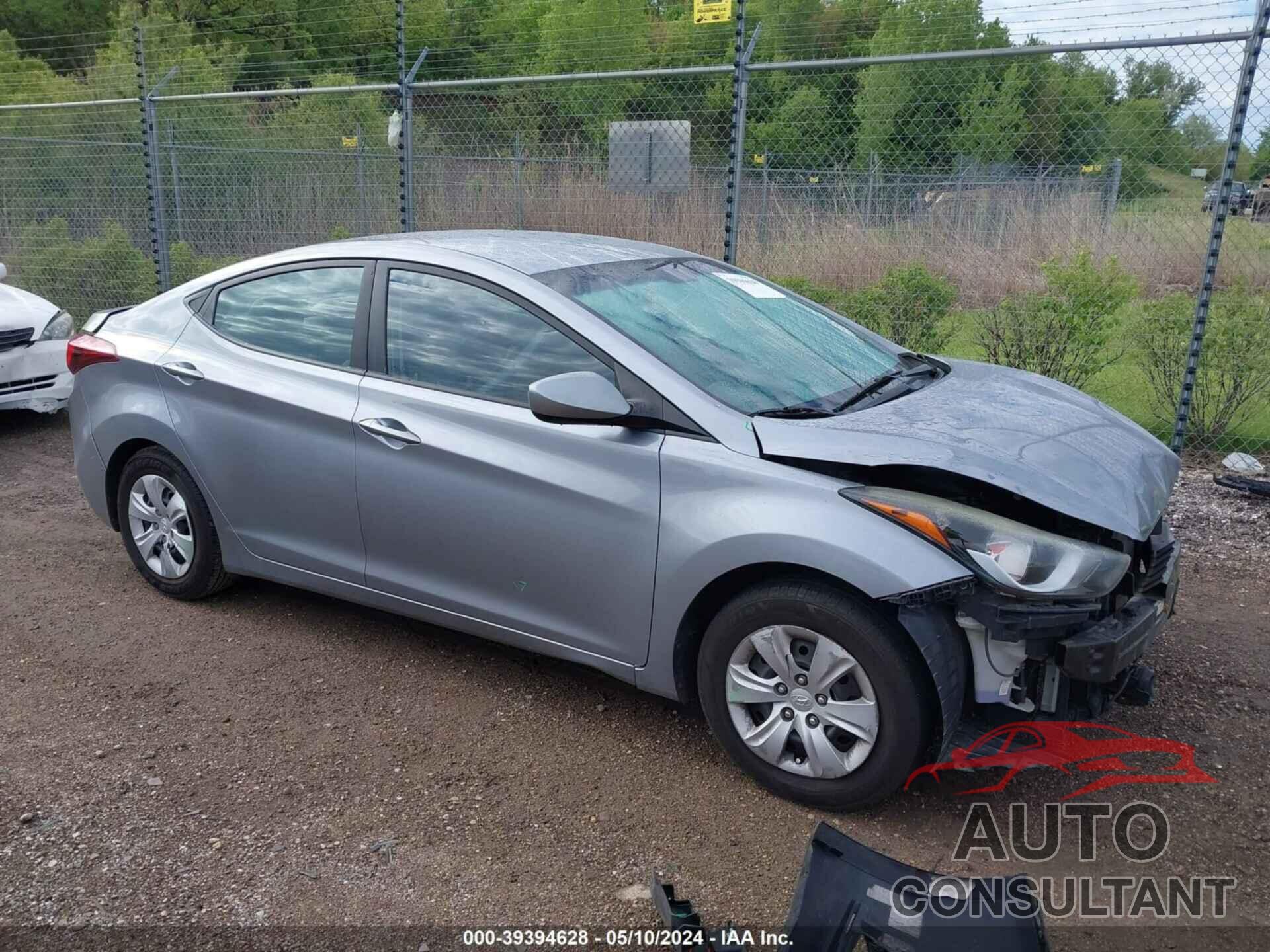 HYUNDAI ELANTRA 2016 - 5NPDH4AE8GH736371