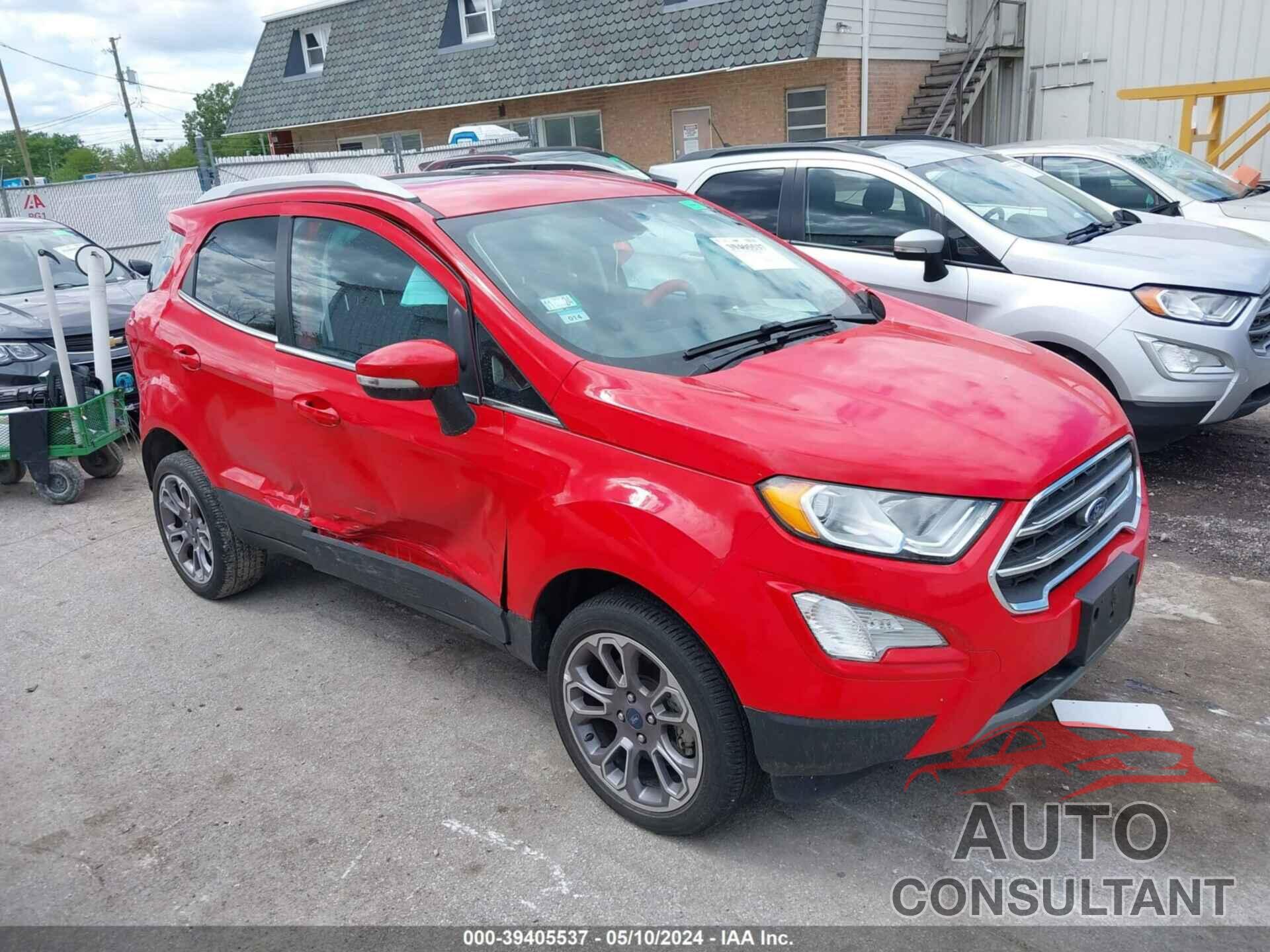 FORD ECOSPORT 2021 - MAJ6S3KL9MC402784