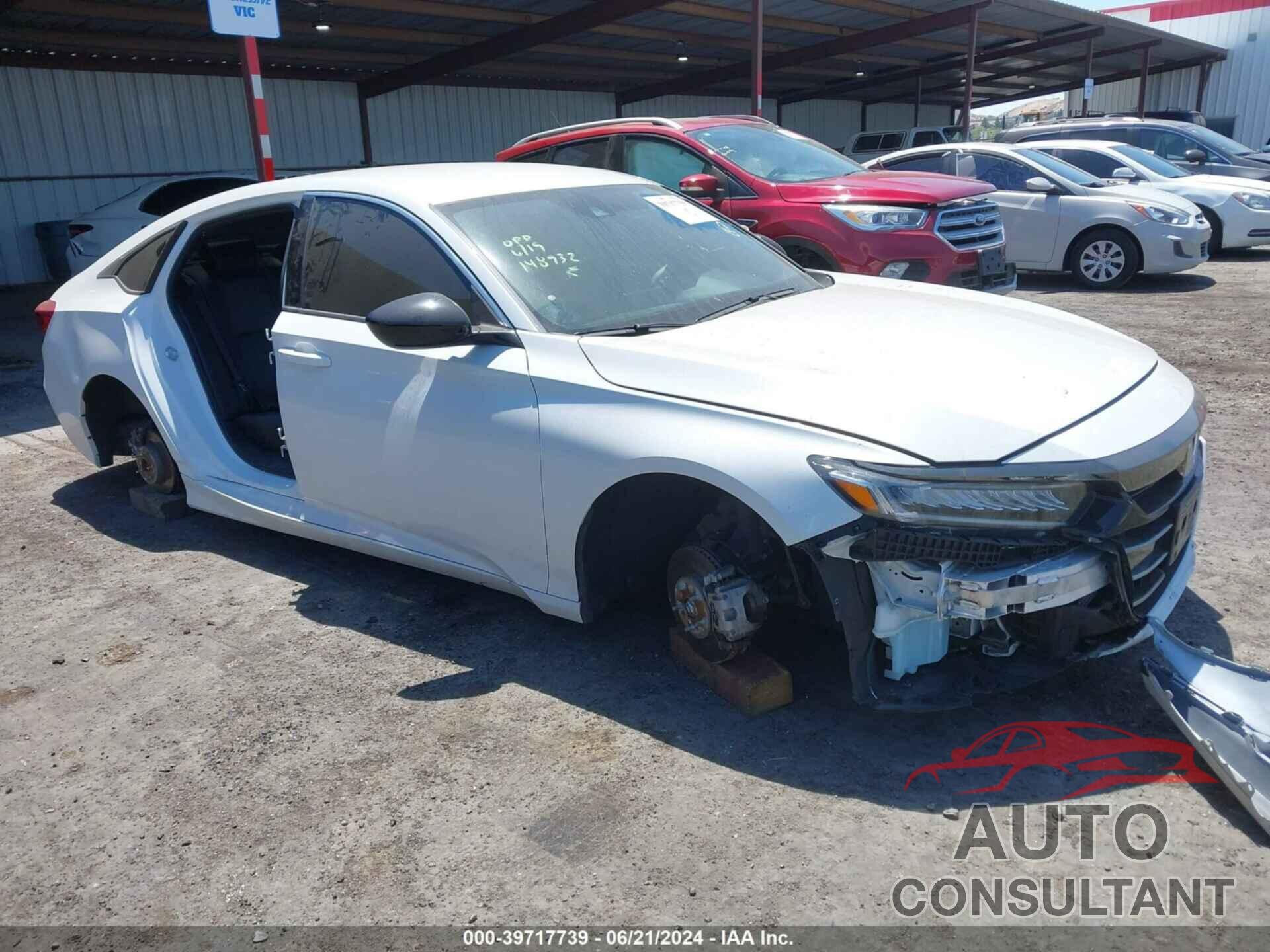 HONDA ACCORD 2021 - 1HGCV1F38MA043363