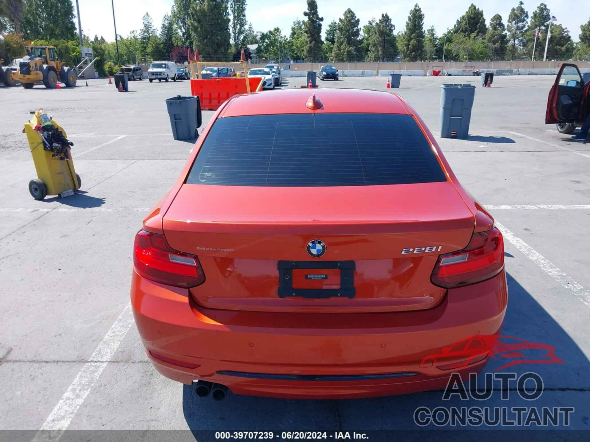 BMW 228I 2016 - WBA1F9C56GV742654