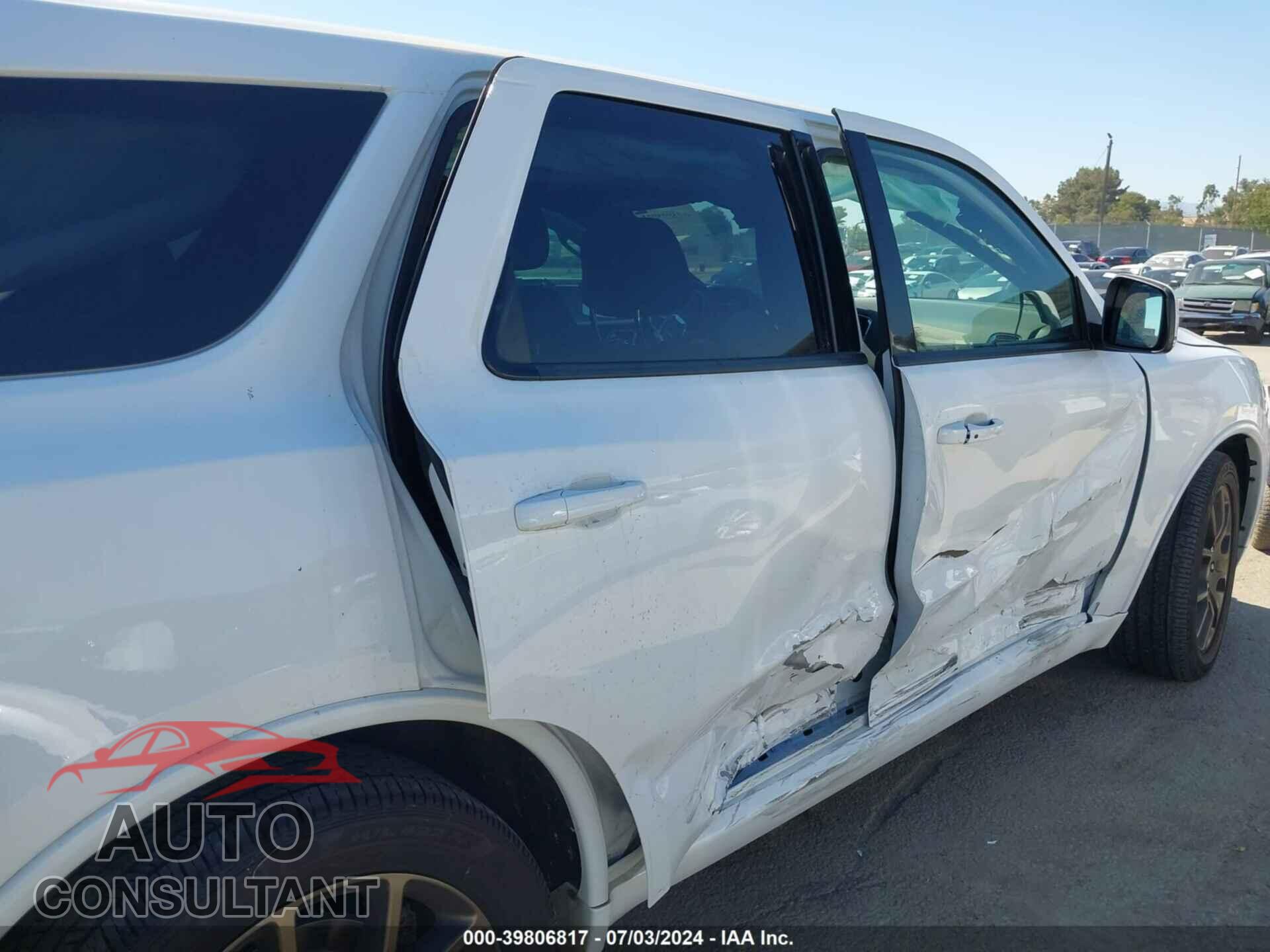 DODGE DURANGO 2017 - 1C4SDHCT2HC680687