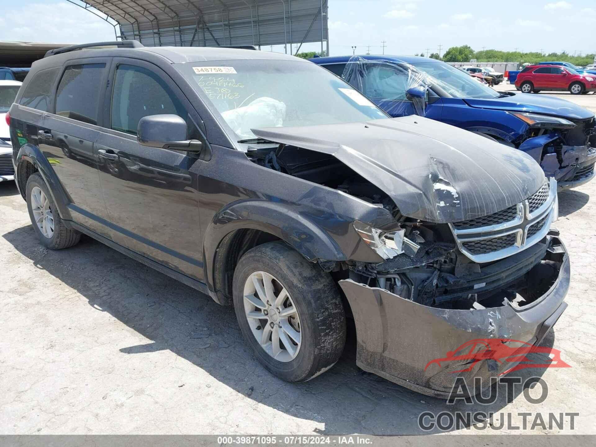 DODGE JOURNEY 2017 - 3C4PDCBG2HT571163