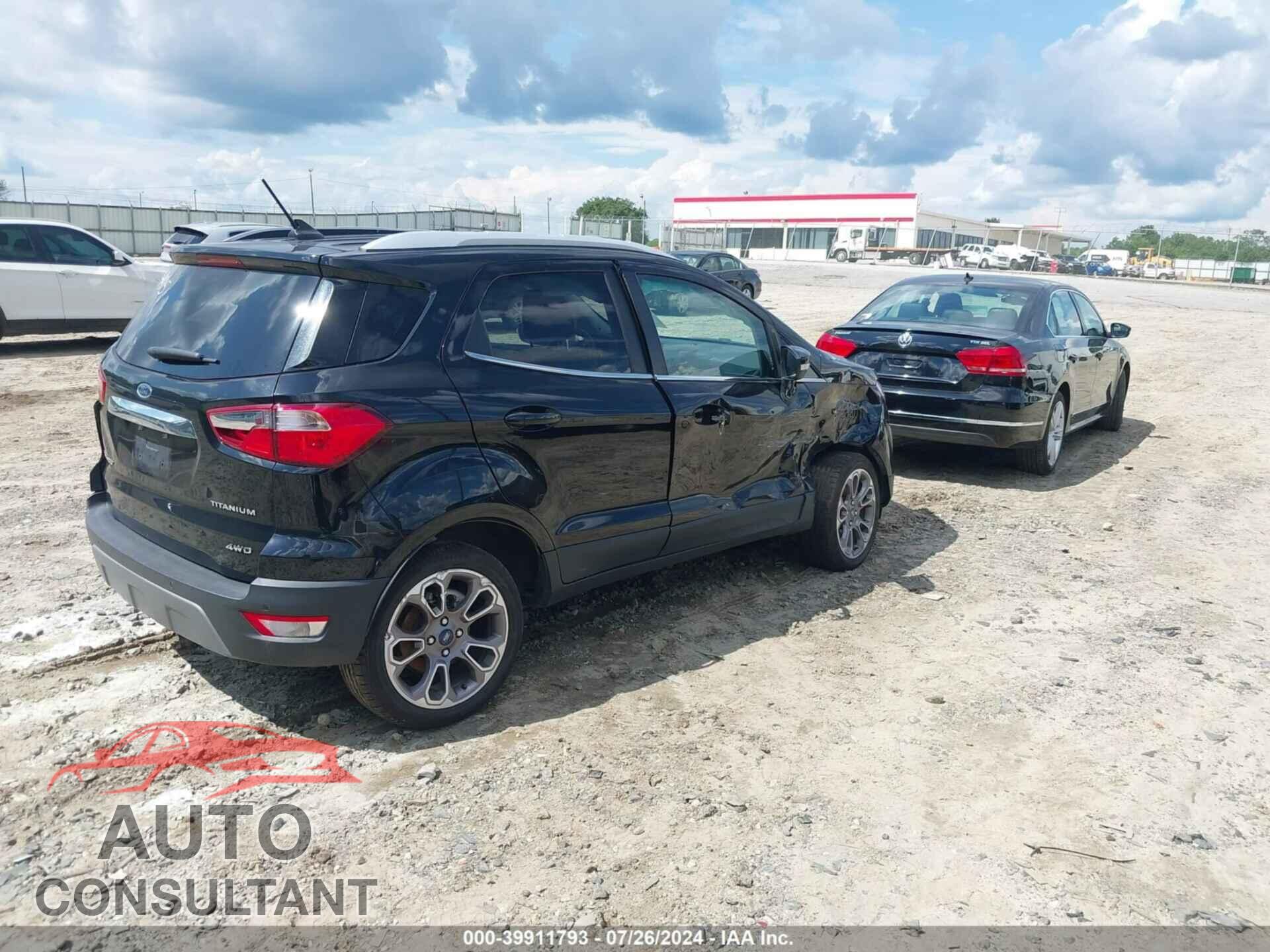 FORD ECOSPORT 2021 - MAJ6S3KL0MC424415