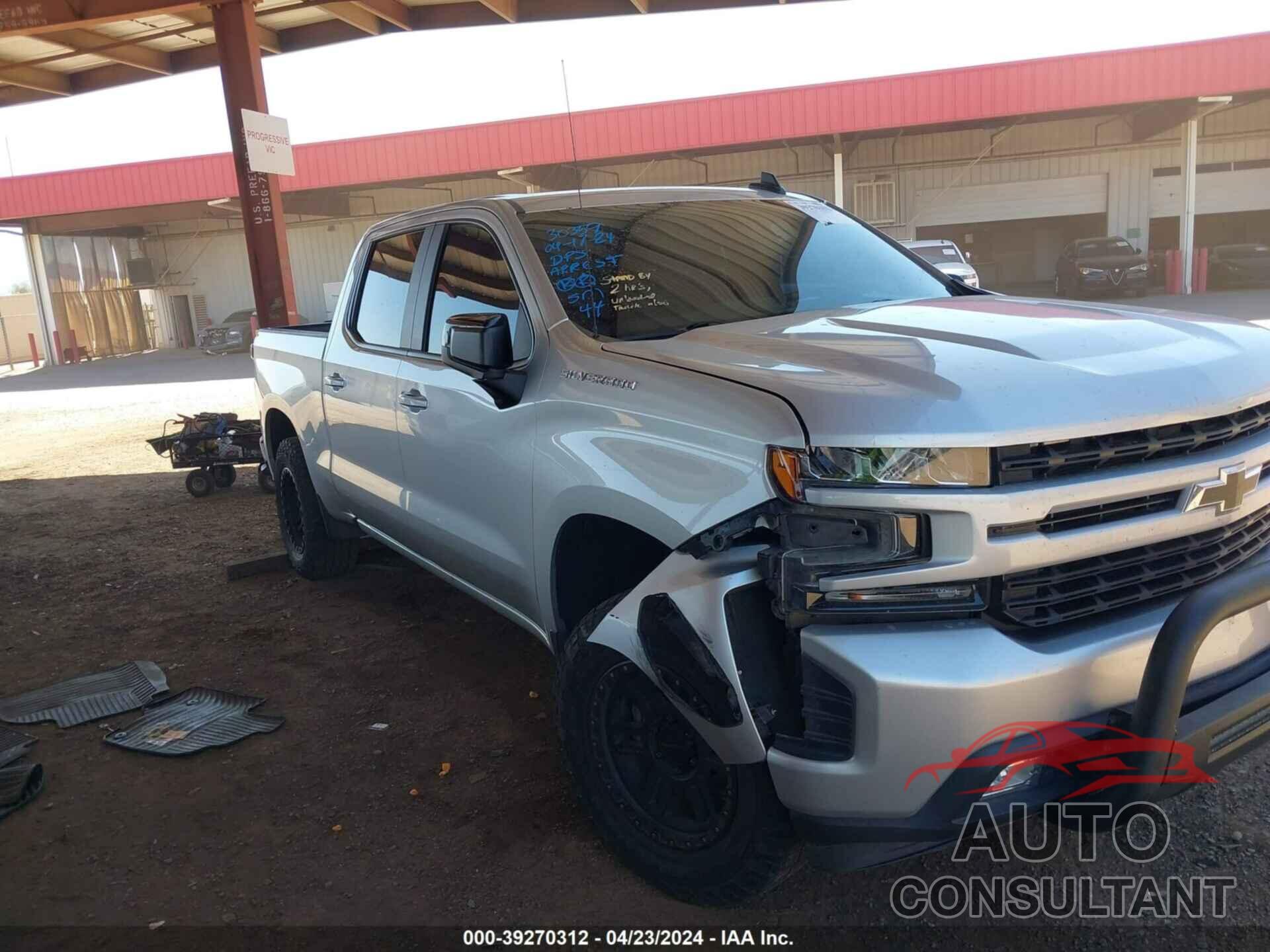 CHEVROLET SILVERADO 1500 2019 - 3GCPWDEK7KG135621