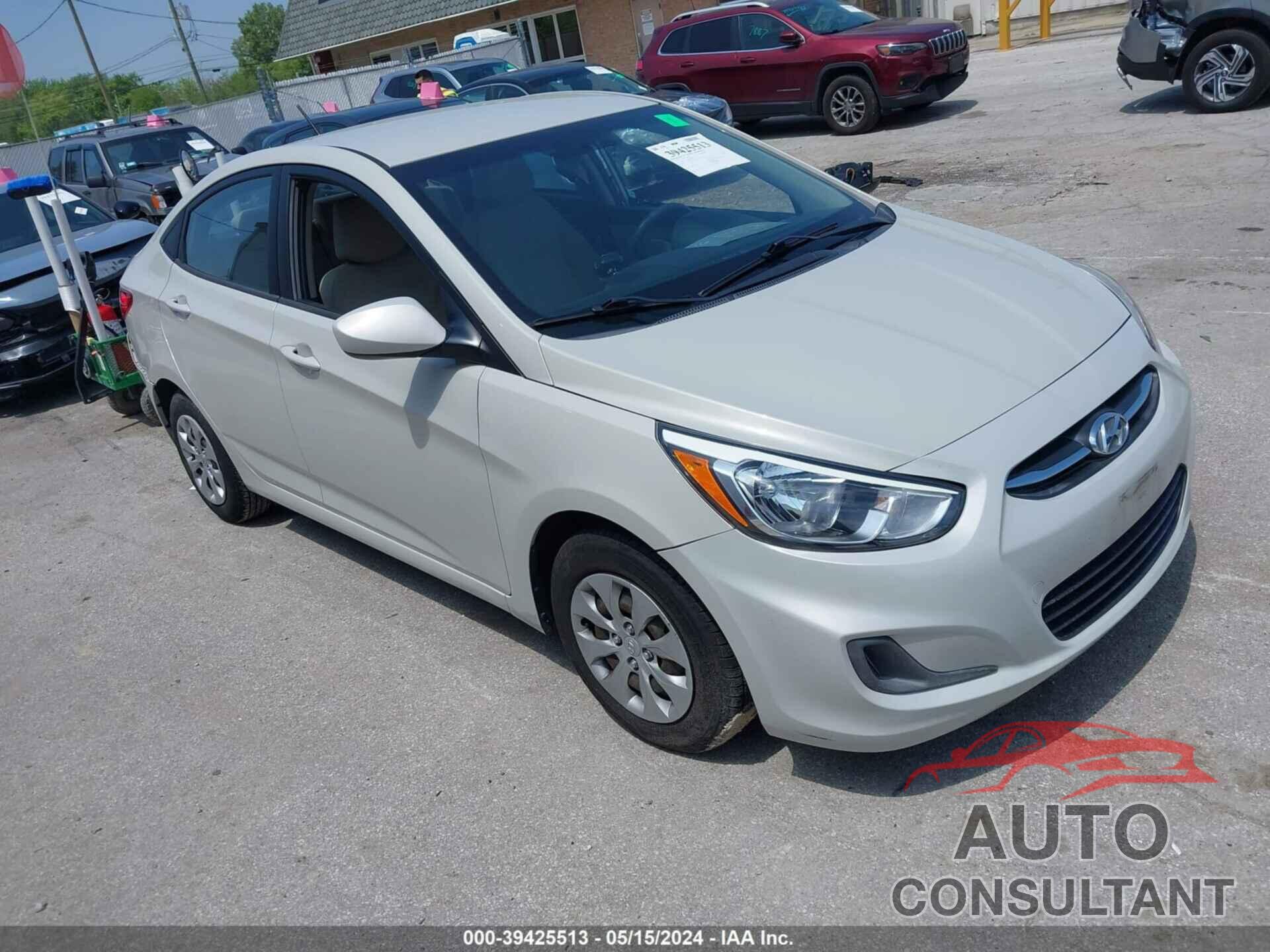 HYUNDAI ACCENT 2016 - KMHCT4AE6GU989300