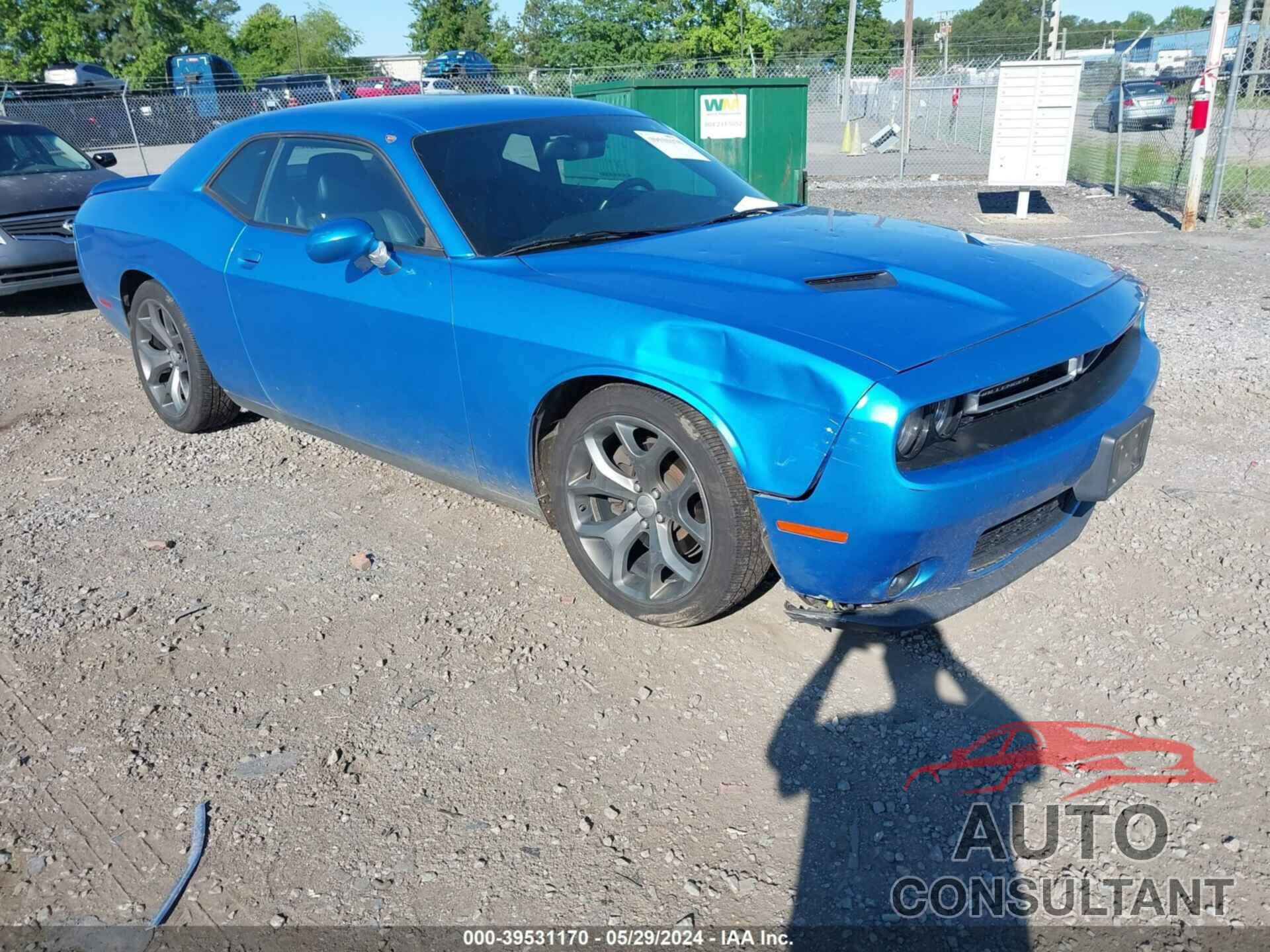 DODGE CHALLENGER 2016 - 2C3CDZAG6GH225907