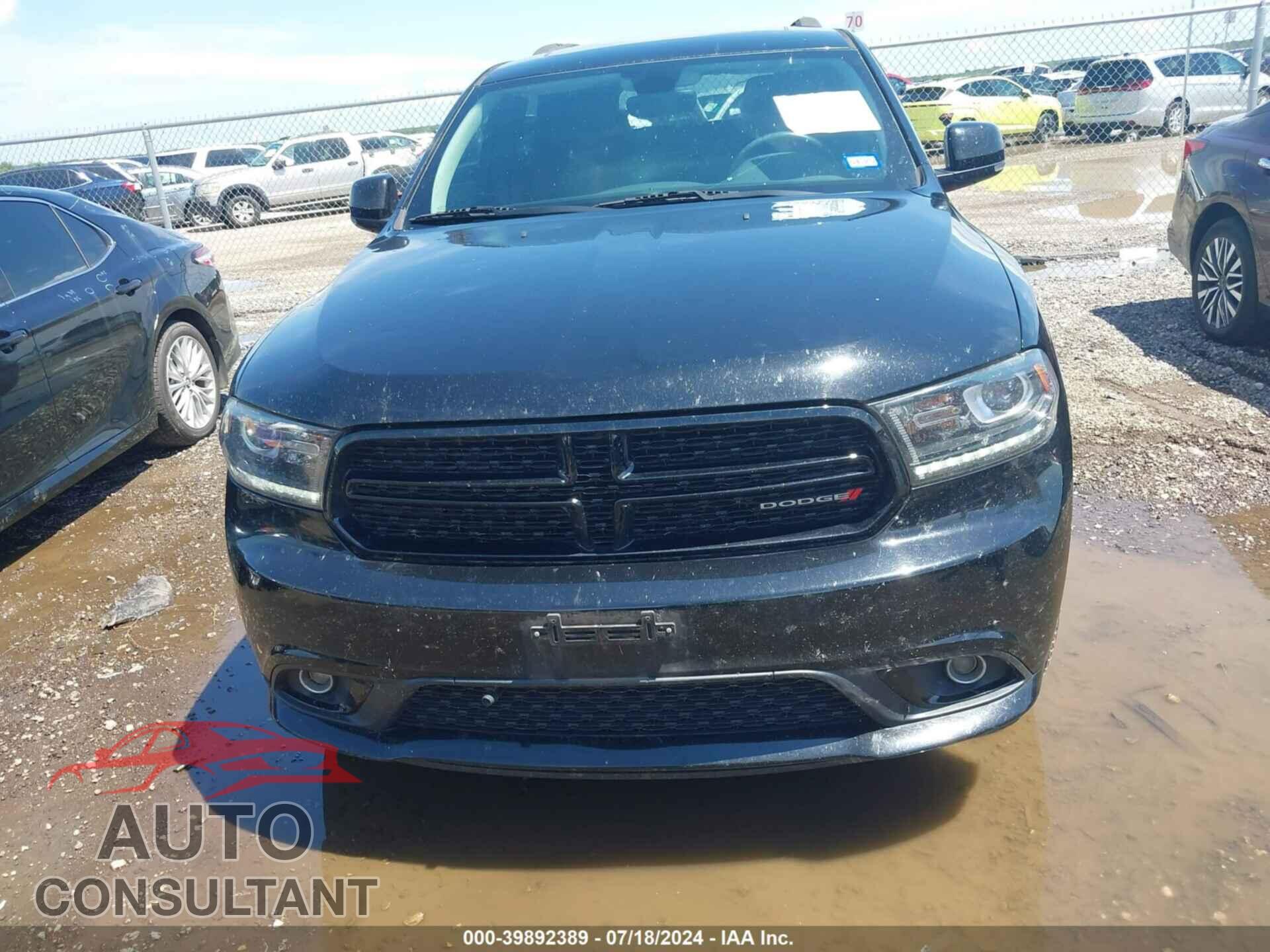 DODGE DURANGO 2017 - 1C4RDHDG9HC838751