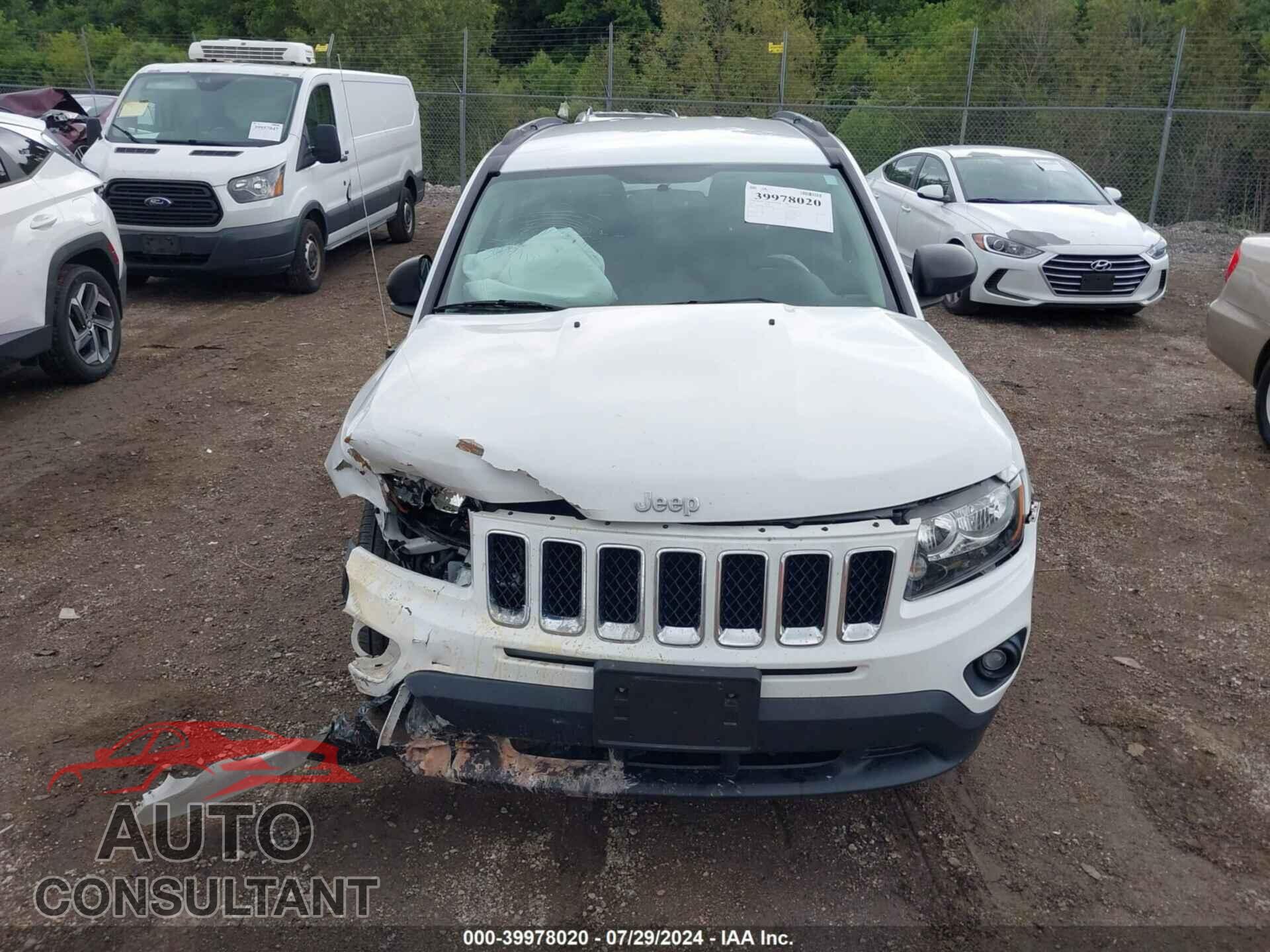 JEEP COMPASS 2016 - 1C4NJDBB7GD757005