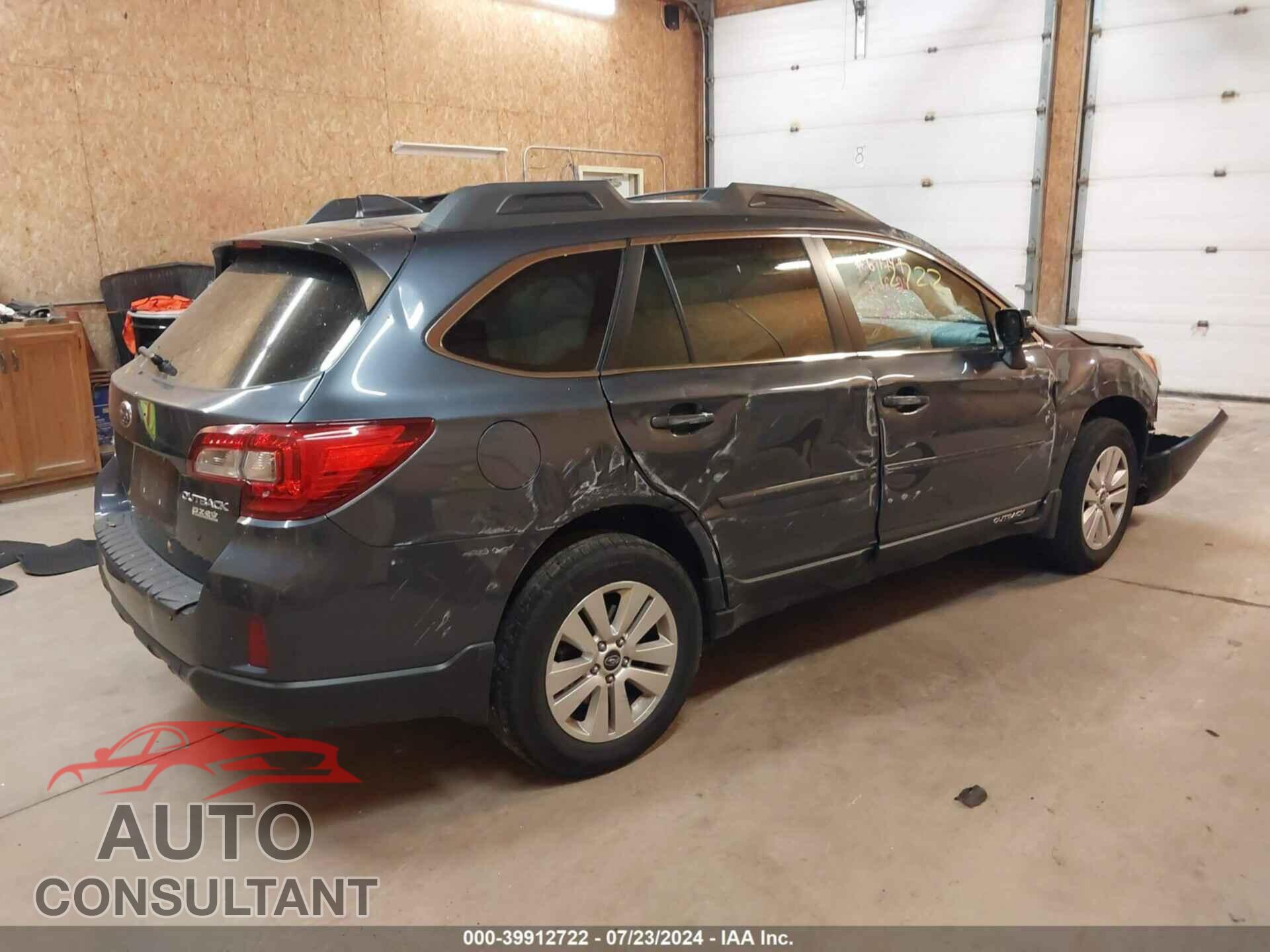 SUBARU OUTBACK 2017 - 4S4BSAHC2H3220026