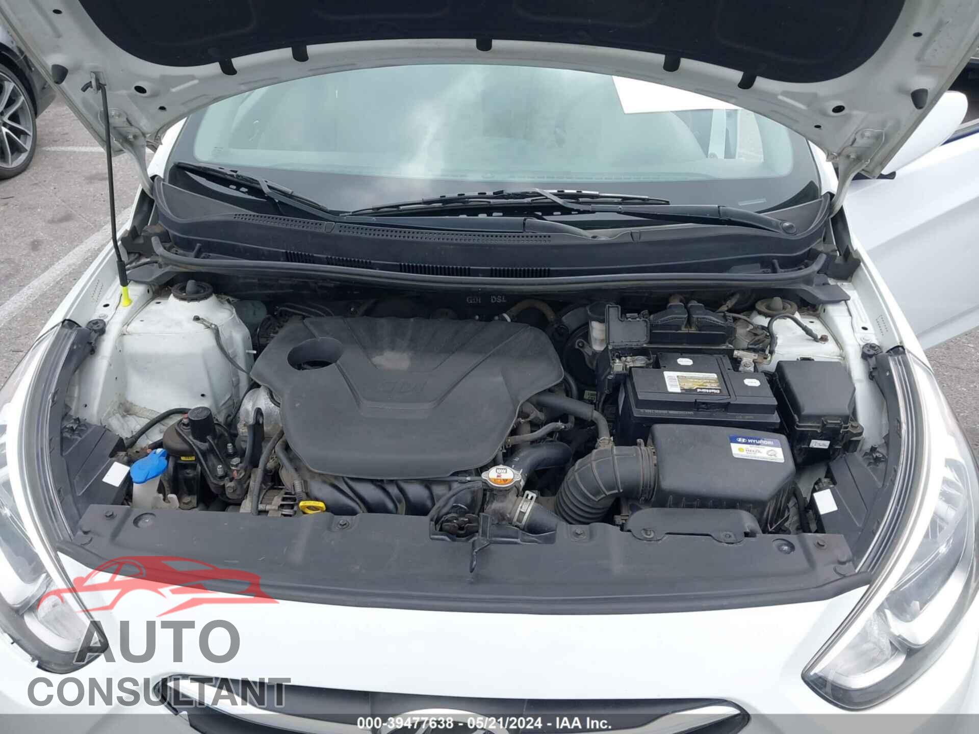 HYUNDAI ACCENT 2017 - KMHCT4AE7HU303959