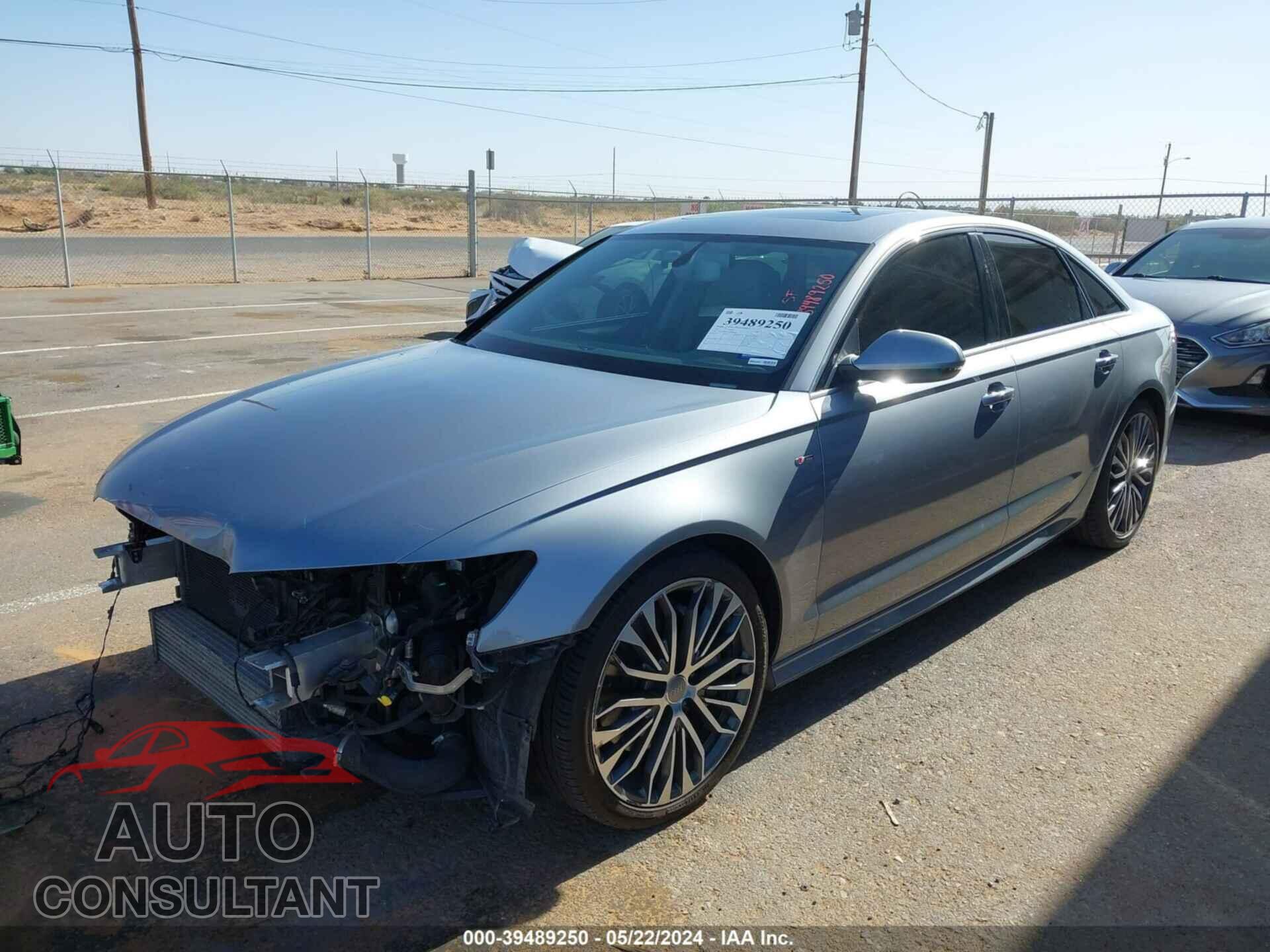 AUDI A6 2017 - WAUG8AFC7HN010647