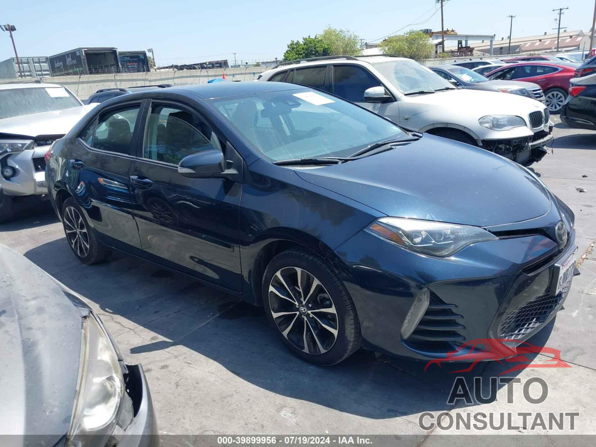 TOYOTA COROLLA 2019 - 5YFBURHE9KP921577