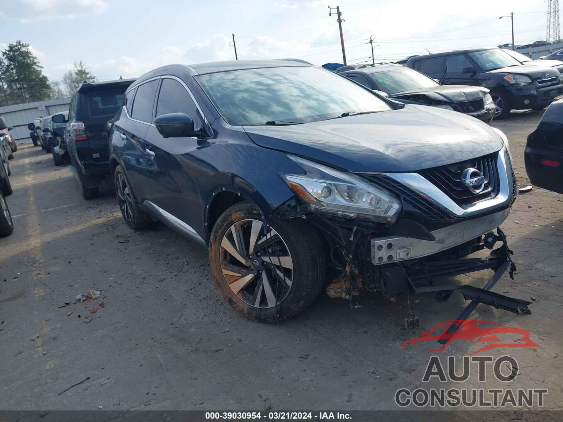 NISSAN MURANO 2016 - 5N1AZ2MG5GN136095