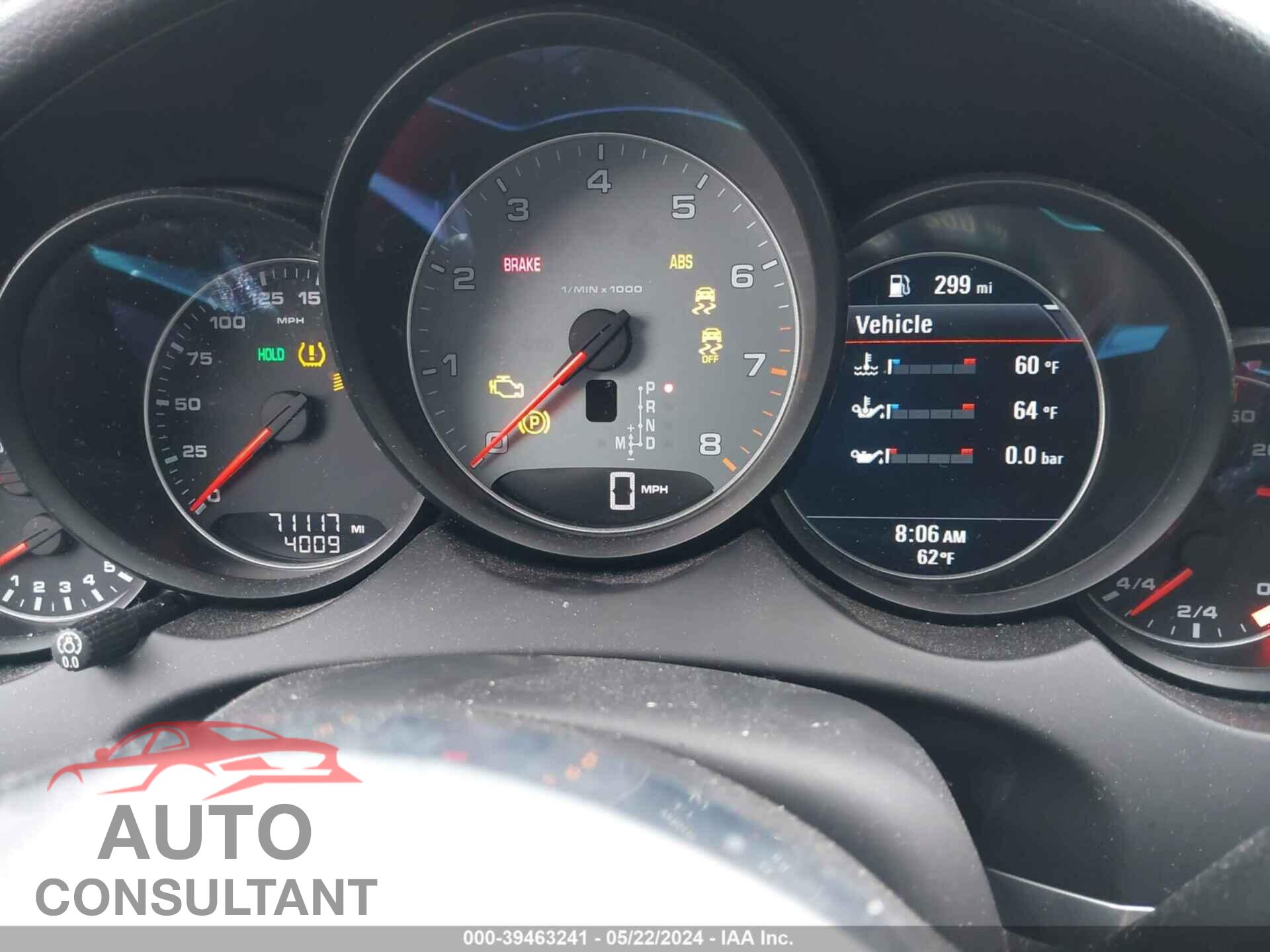 PORSCHE CAYENNE 2016 - WP1AB2A29GLA96907