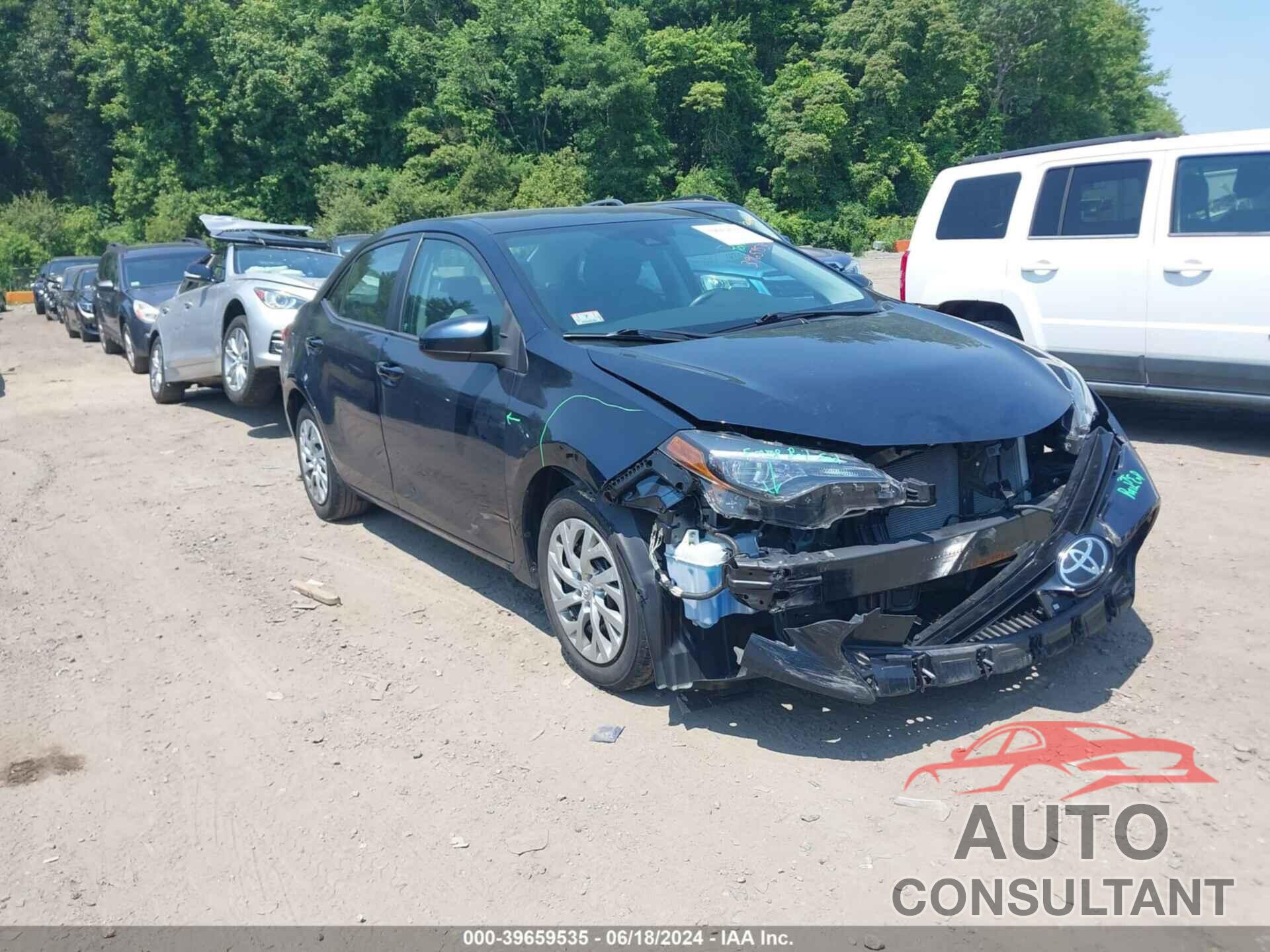 TOYOTA COROLLA 2018 - 2T1BURHE2JC971252
