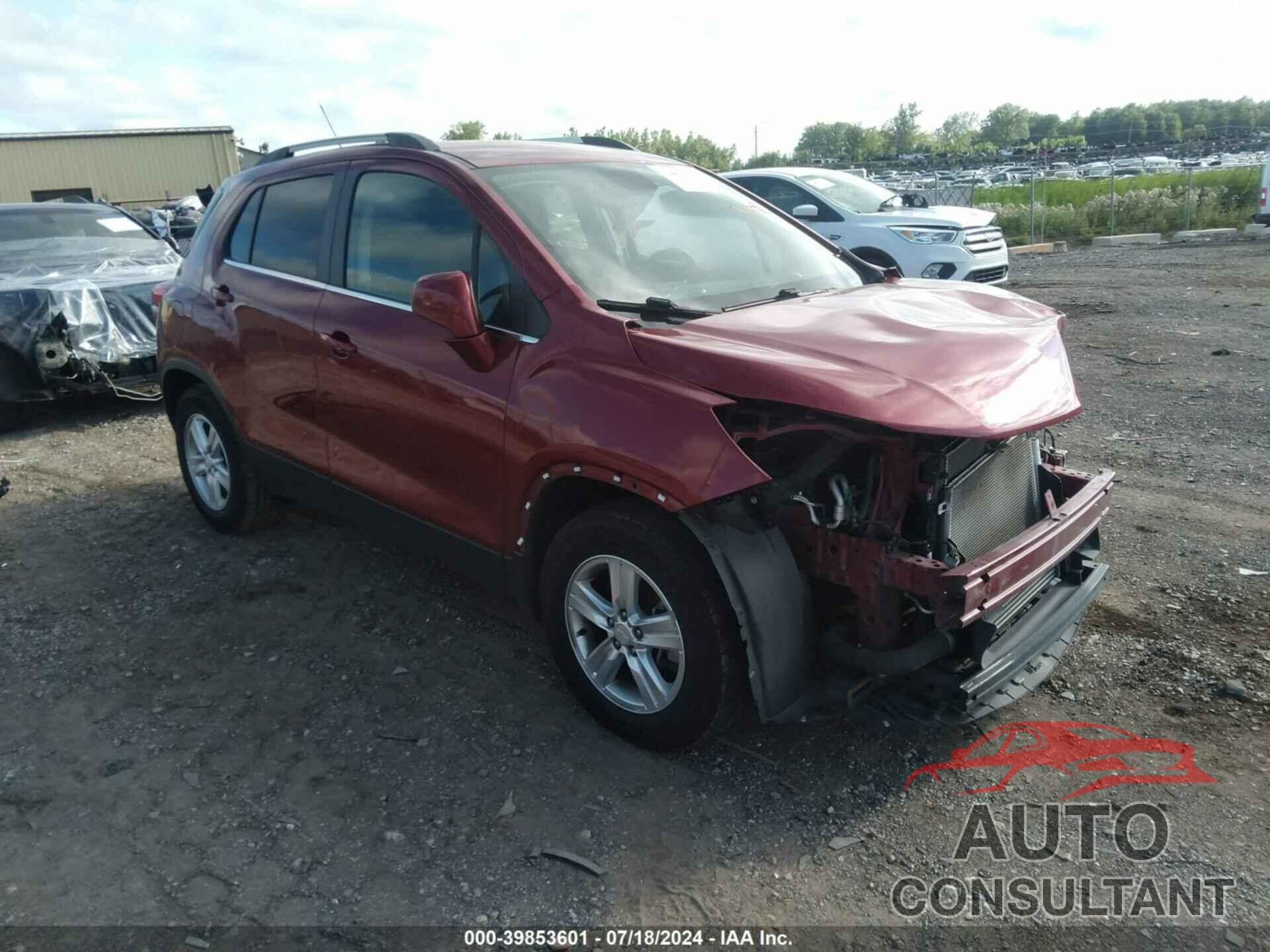 CHEVROLET TRAX 2018 - 3GNCJLSBXJL213057