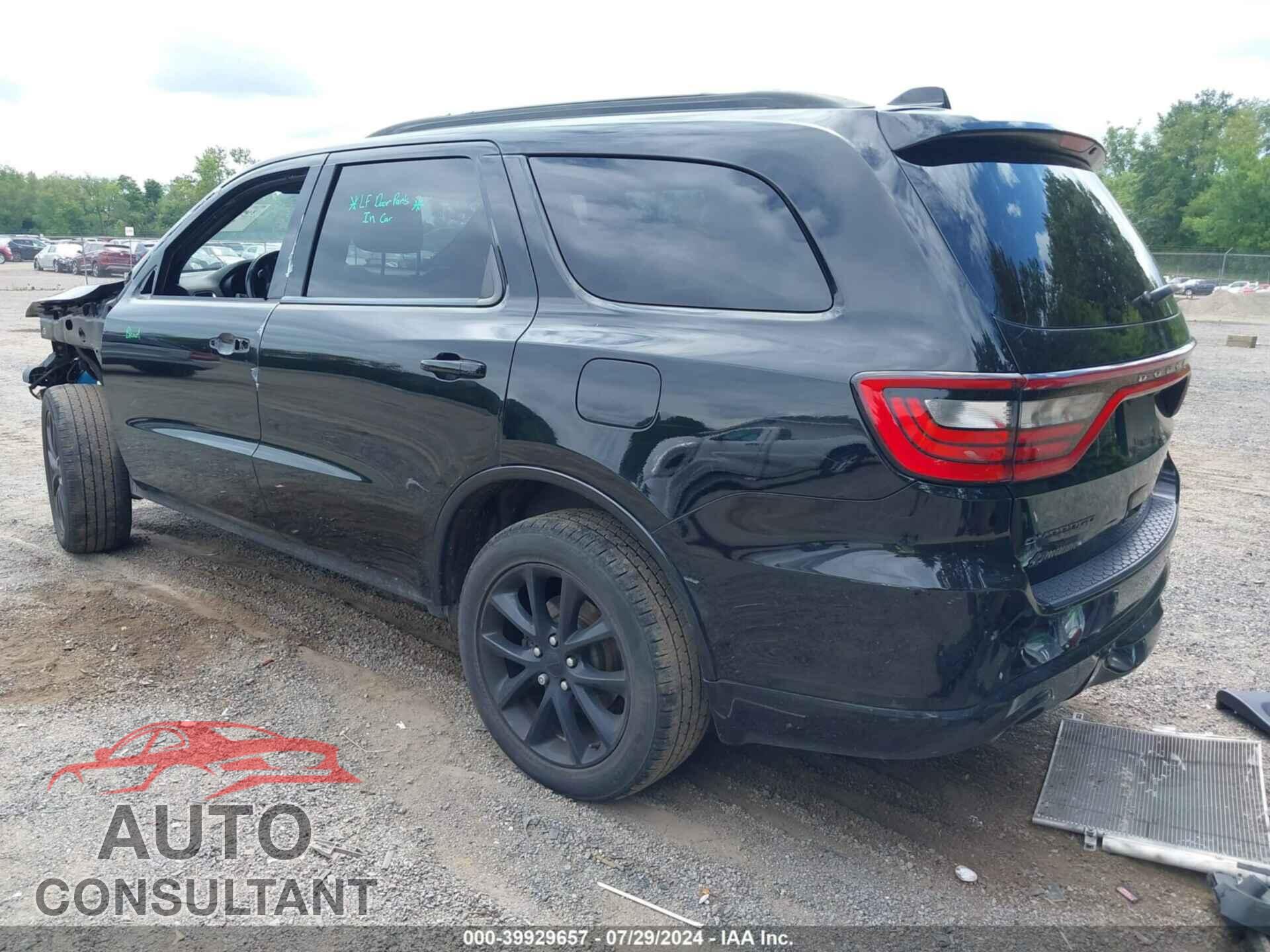 DODGE DURANGO 2018 - 1C4RDJDG4JC495960