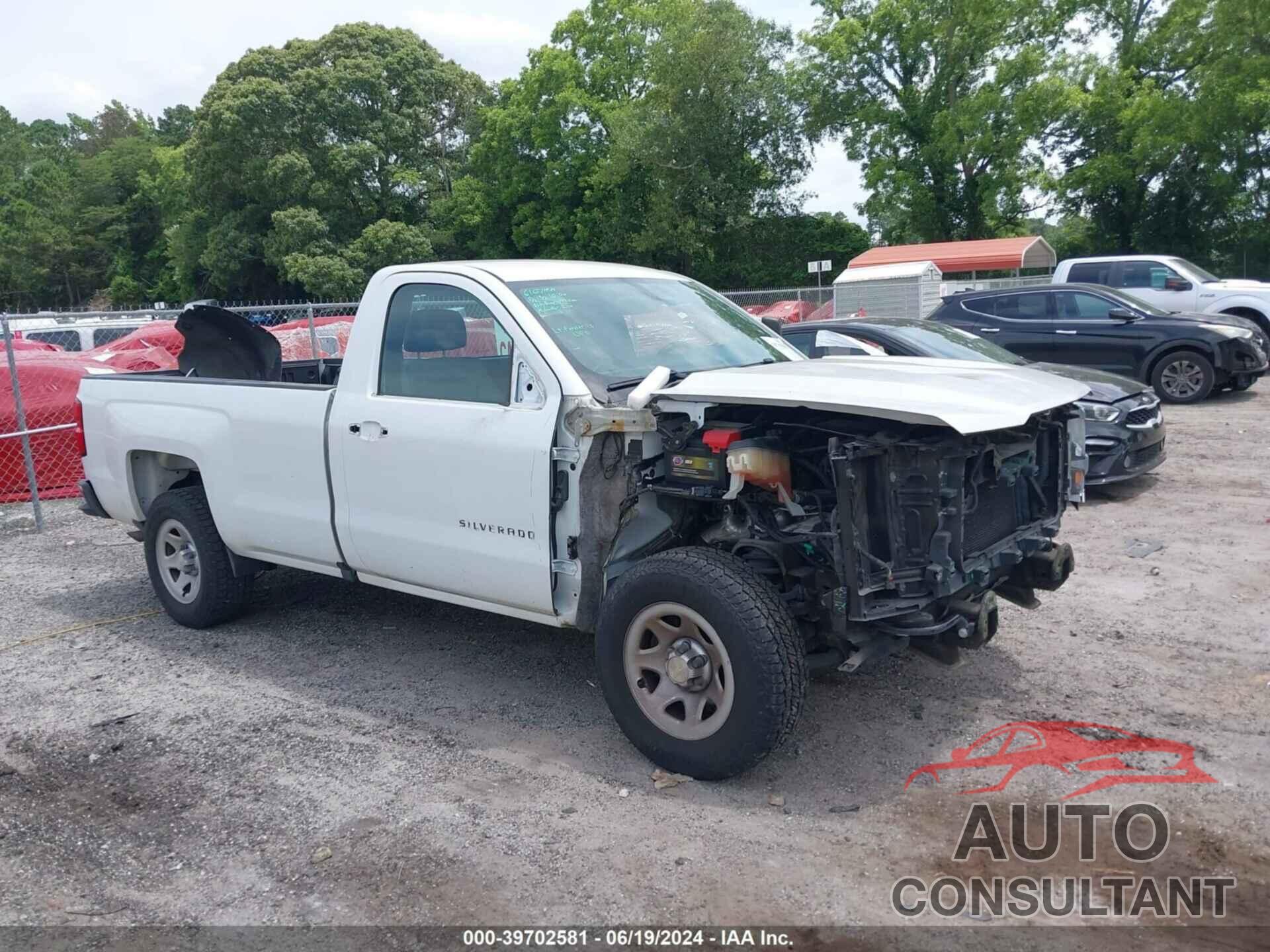 CHEVROLET SILVERADO 1500 2016 - 1GCNCNEH5GZ327895