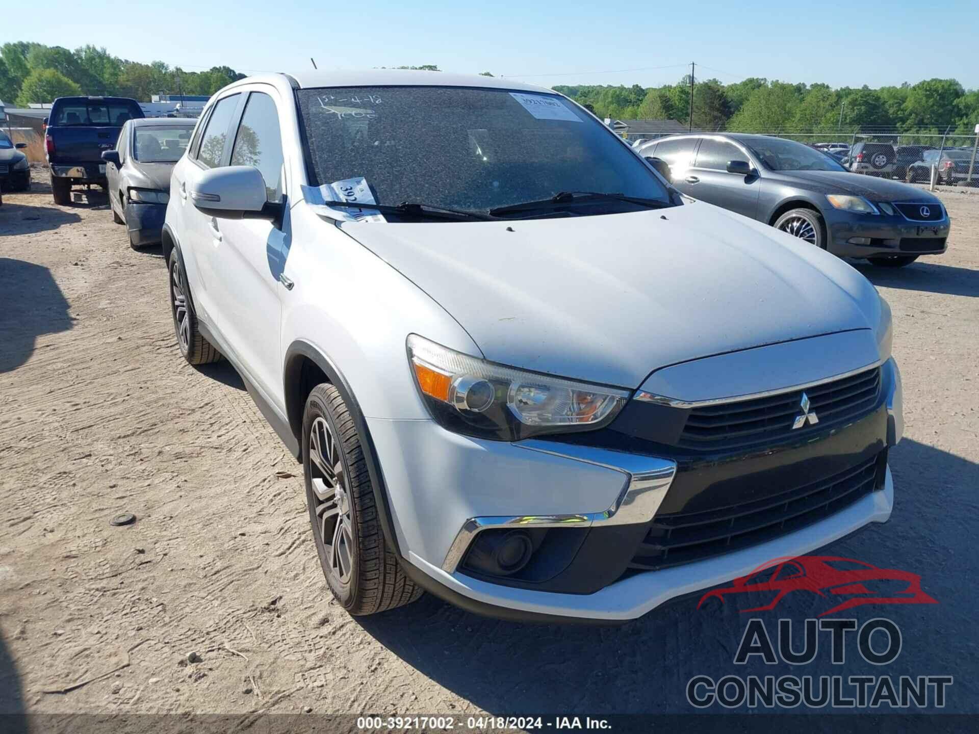 MITSUBISHI OUTLANDER SPORT 2016 - JA4AP3AW7GZ023702