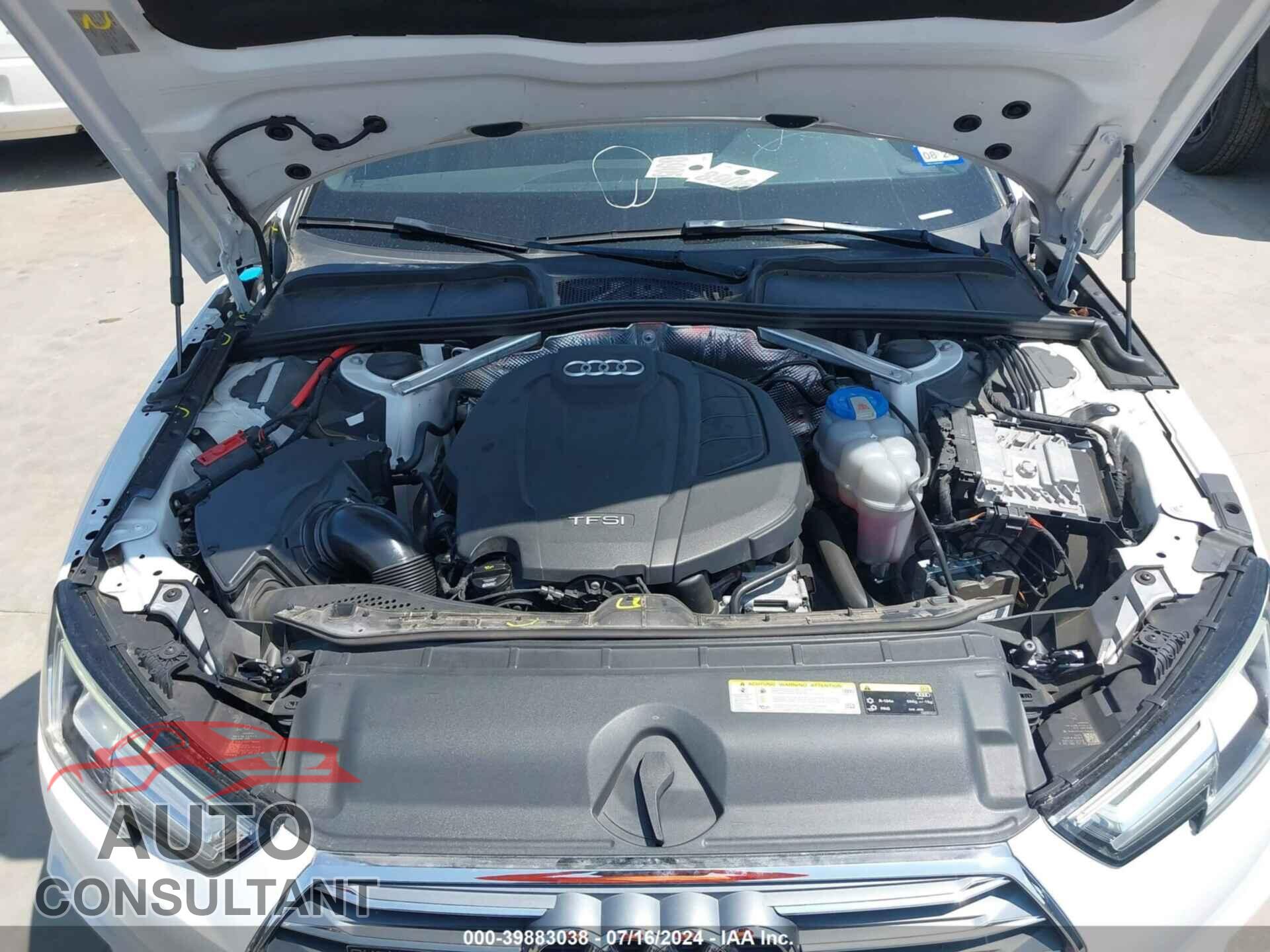 AUDI A4 2017 - WAUENAF45HN032865