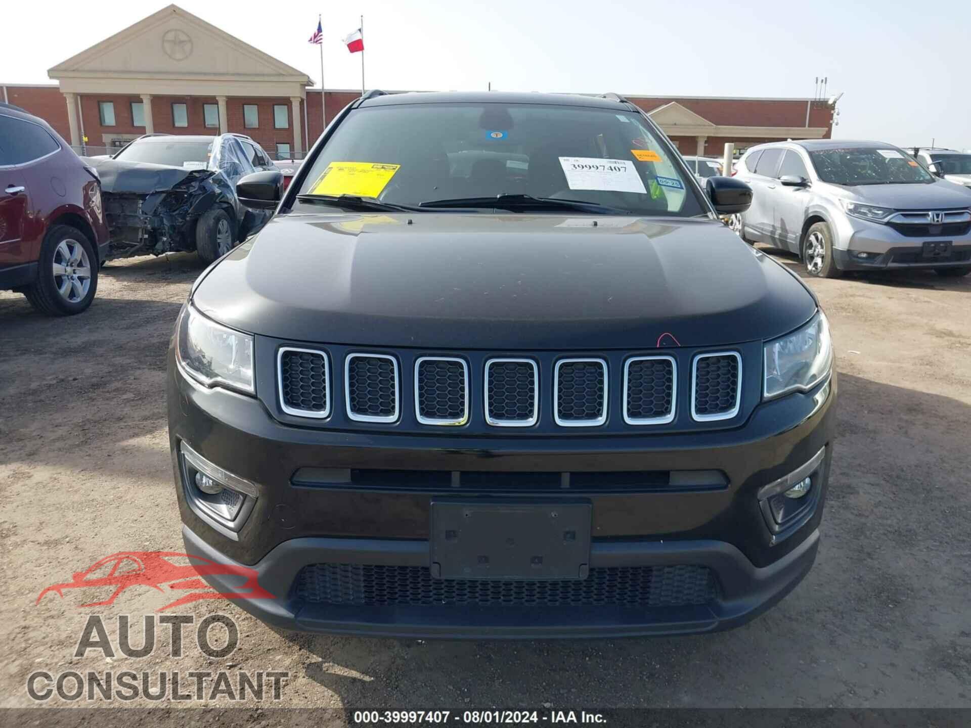 JEEP COMPASS 2020 - 3C4NJCBB7LT166218