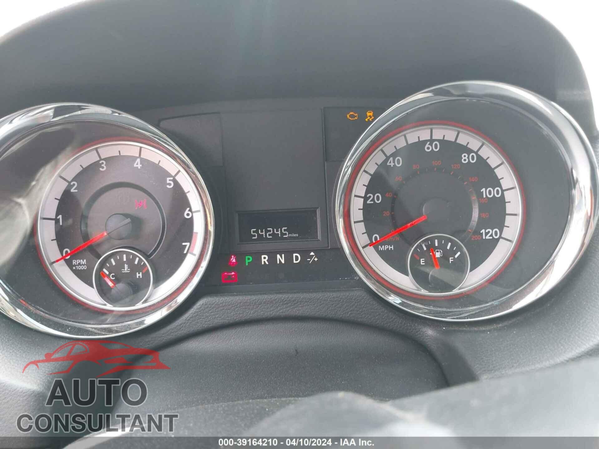 DODGE GRAND CARAVAN 2019 - 2C4RDGBG6KR541092