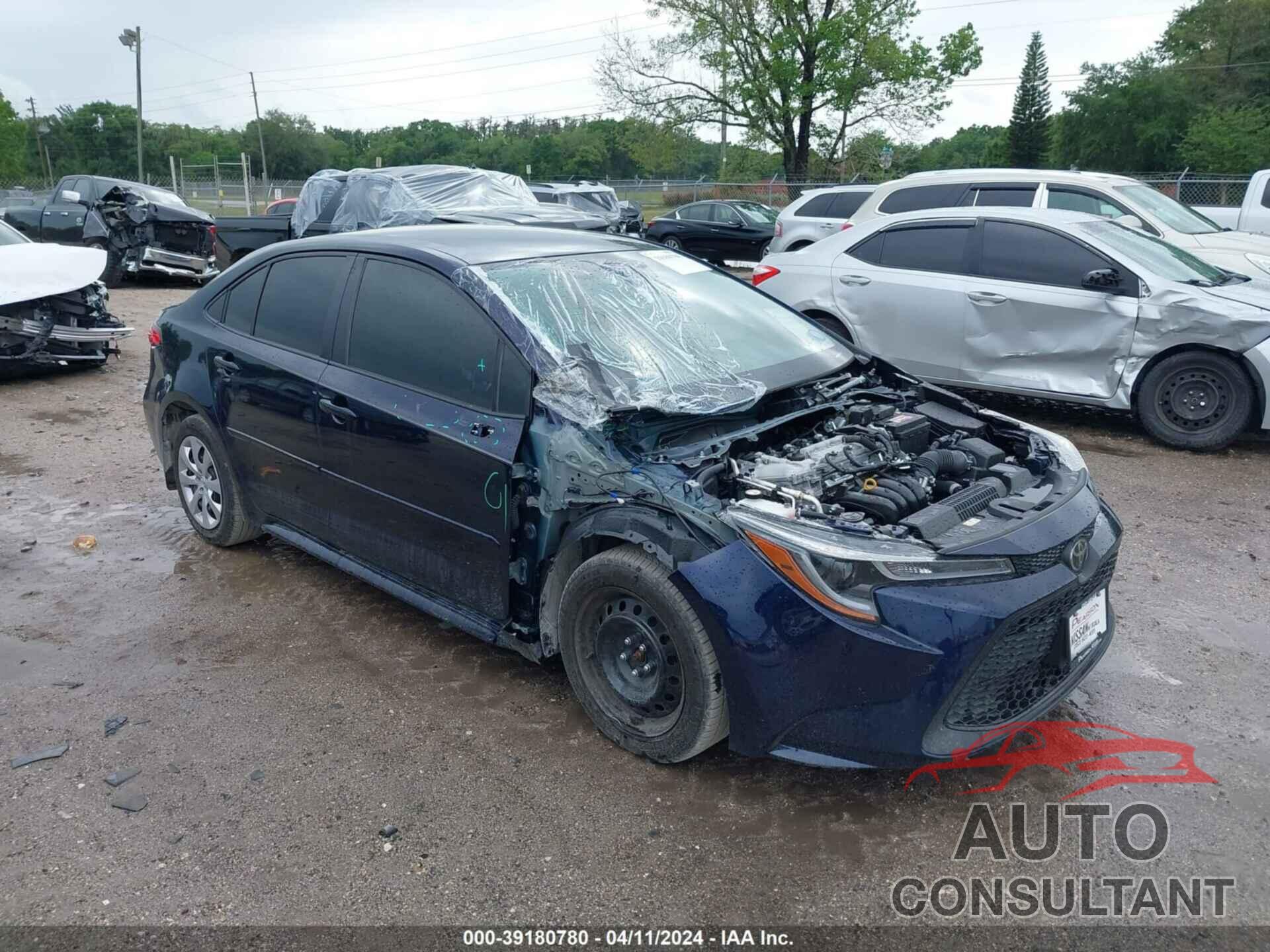 TOYOTA COROLLA 2021 - JTDEPMAE6MJ178028