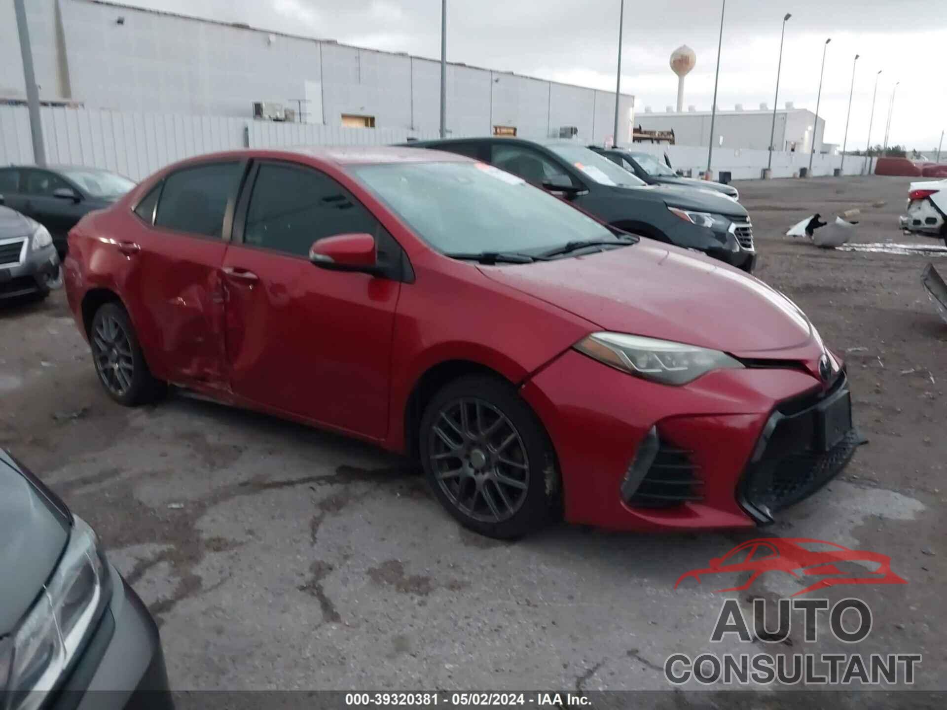 TOYOTA COROLLA 2017 - 5YFBURHE9HP670813