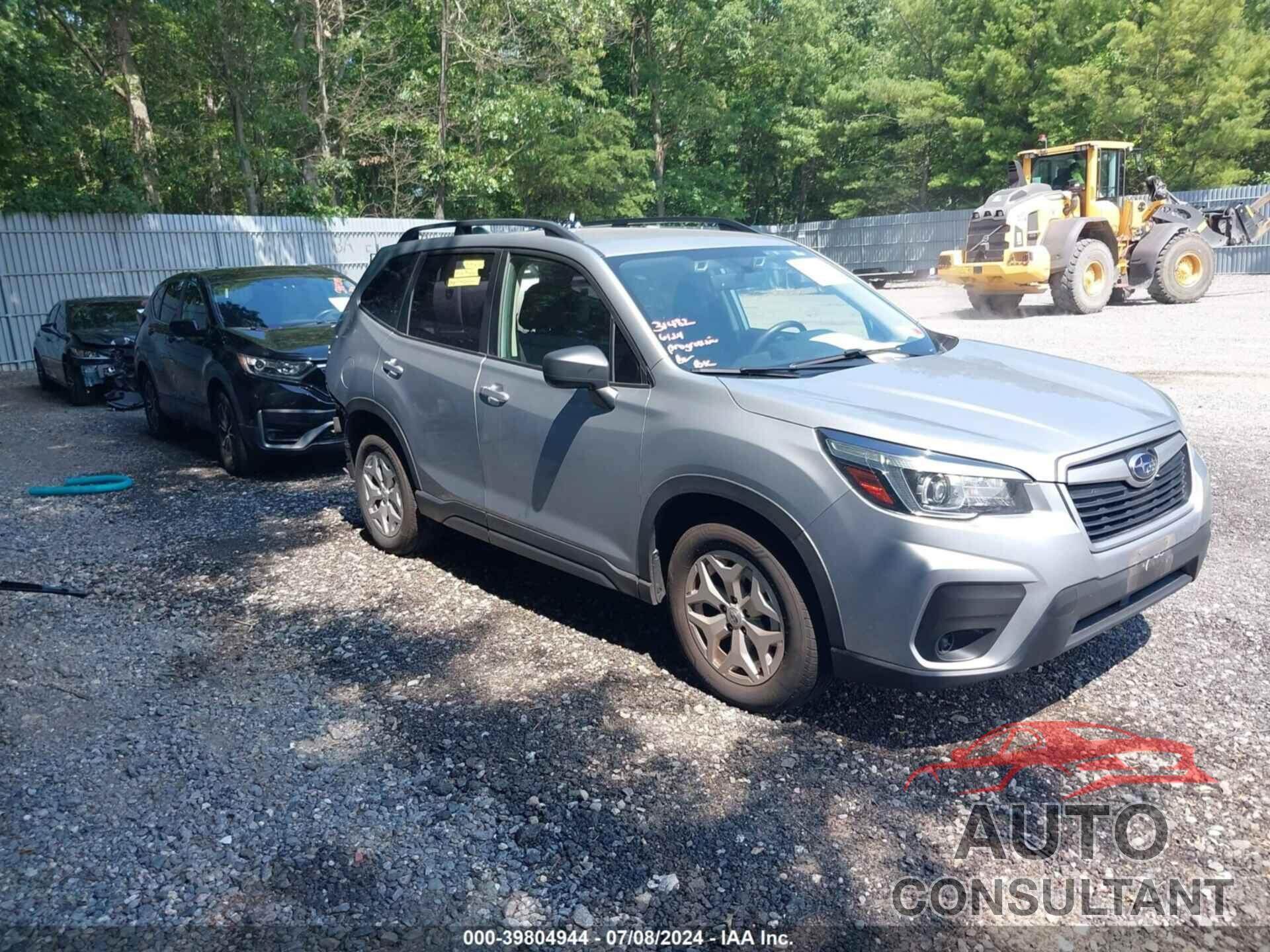 SUBARU FORESTER 2019 - JF2SKACC5KH468584