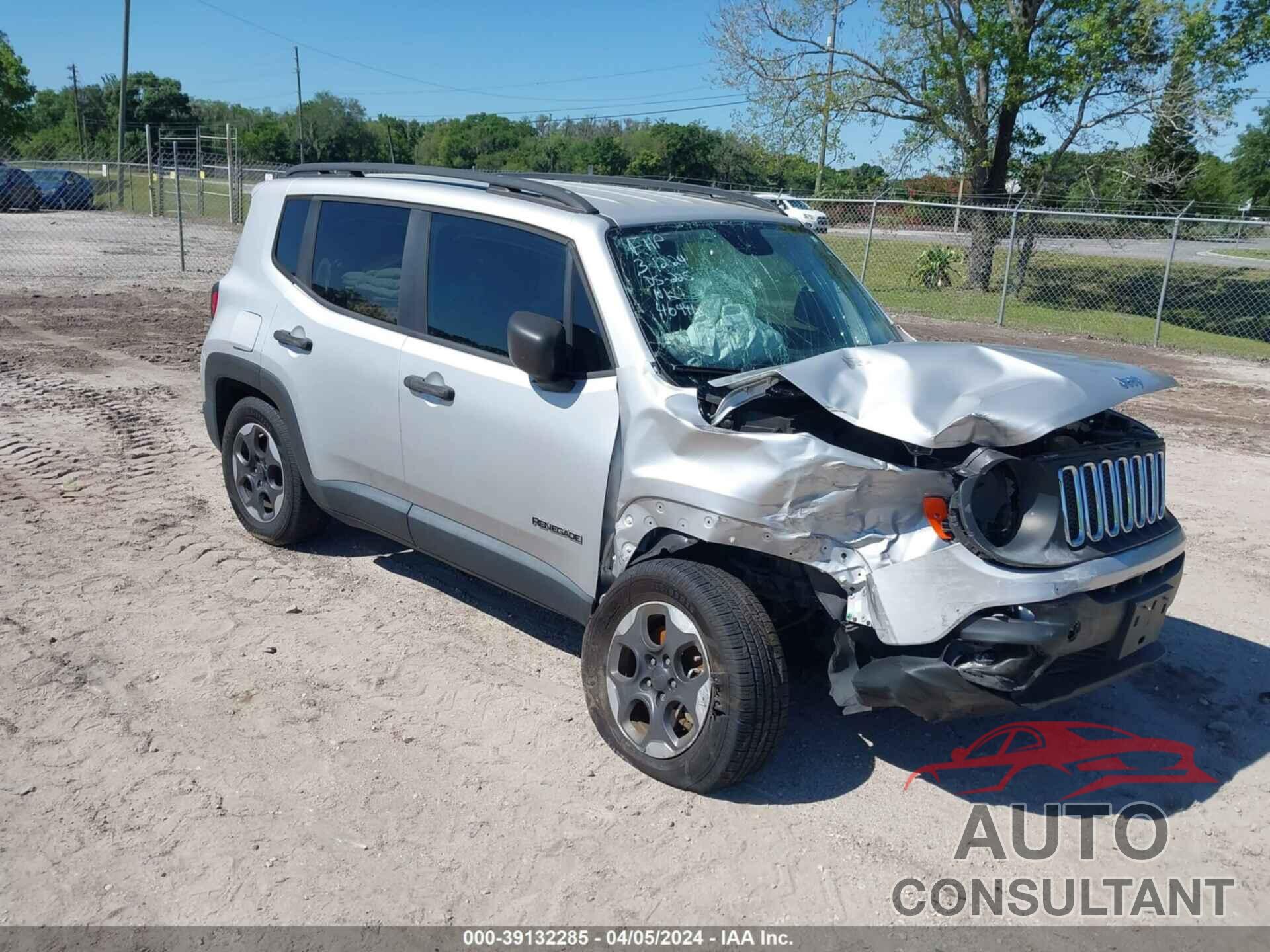 JEEP RENEGADE 2018 - ZACCJBAB1JPH19985