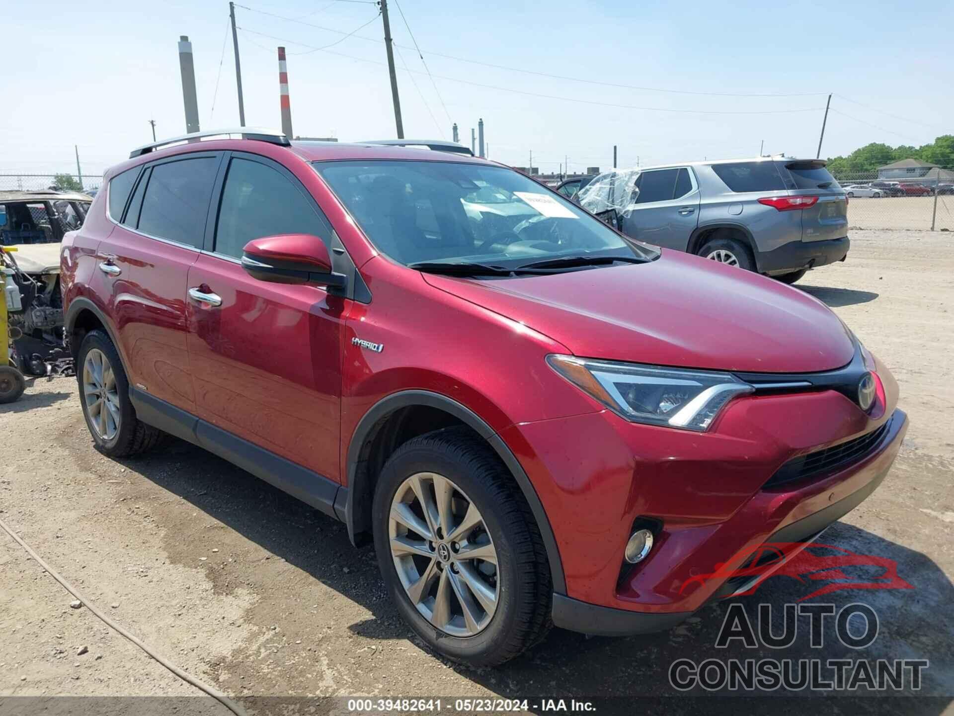 TOYOTA RAV4 HYBRID 2018 - JTMDJREV7JD162502