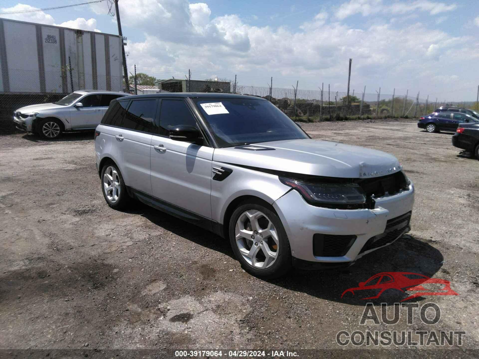 LAND ROVER RANGE ROVER SPORT 2018 - SALWR2RV5JA198251