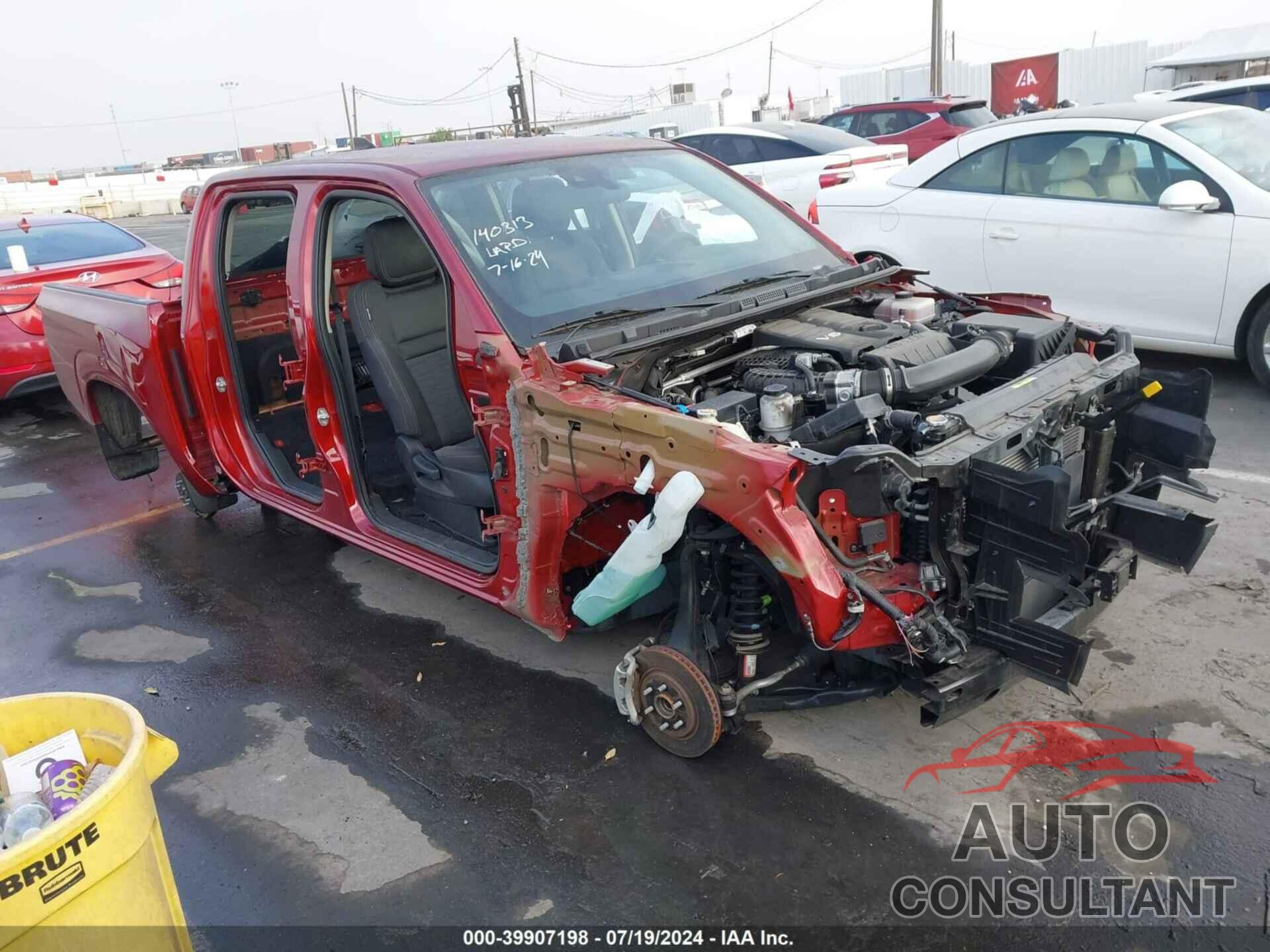 NISSAN FRONTIER 2022 - 1N6ED1EJ7NN673277