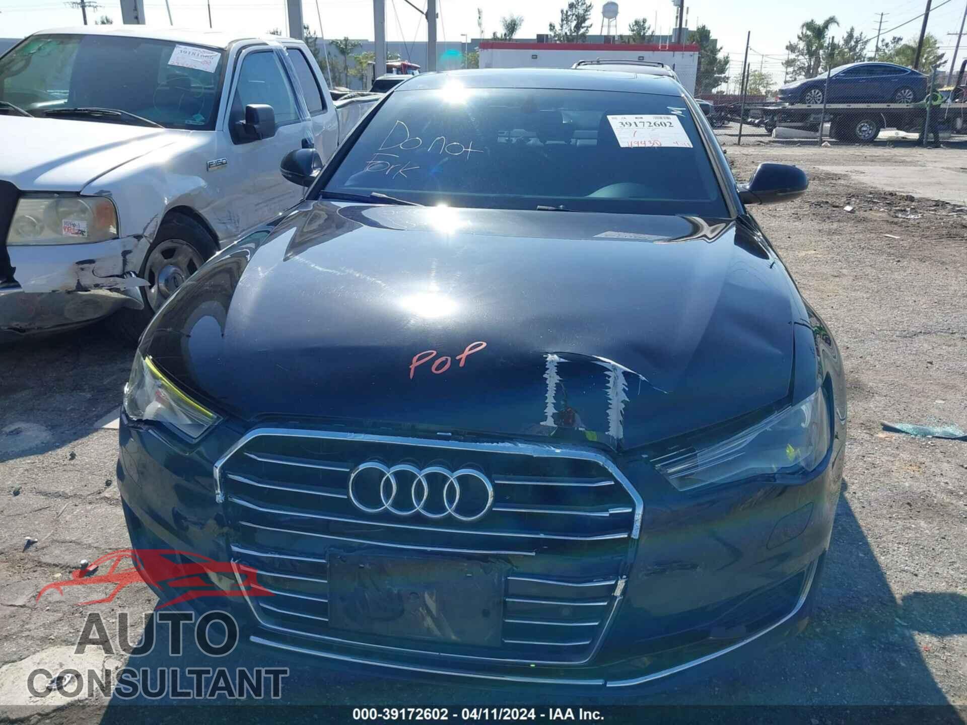 AUDI A6 2016 - WAUCFAFC7GN153987