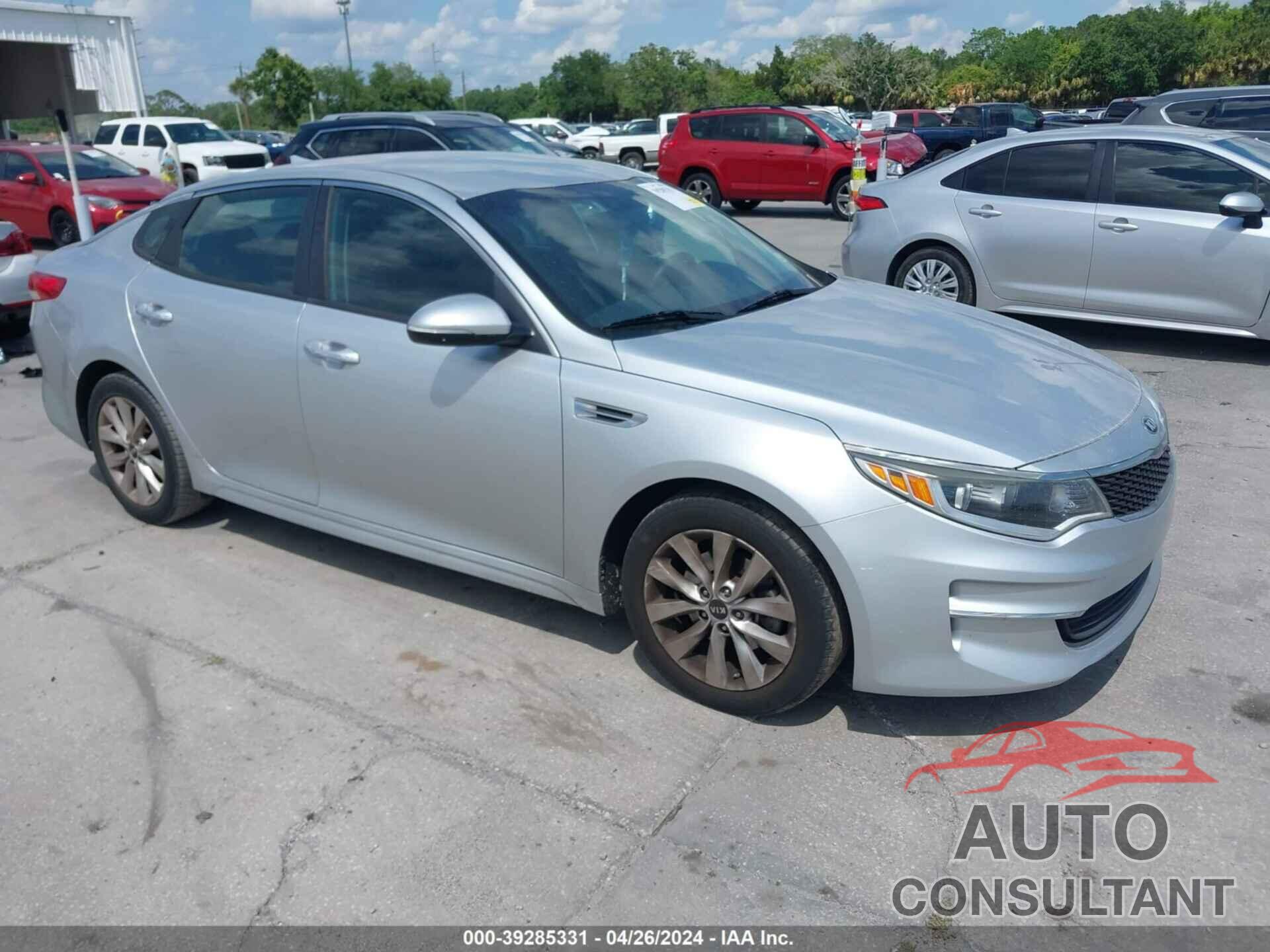 KIA OPTIMA 2016 - 5XXGT4L31GG016509