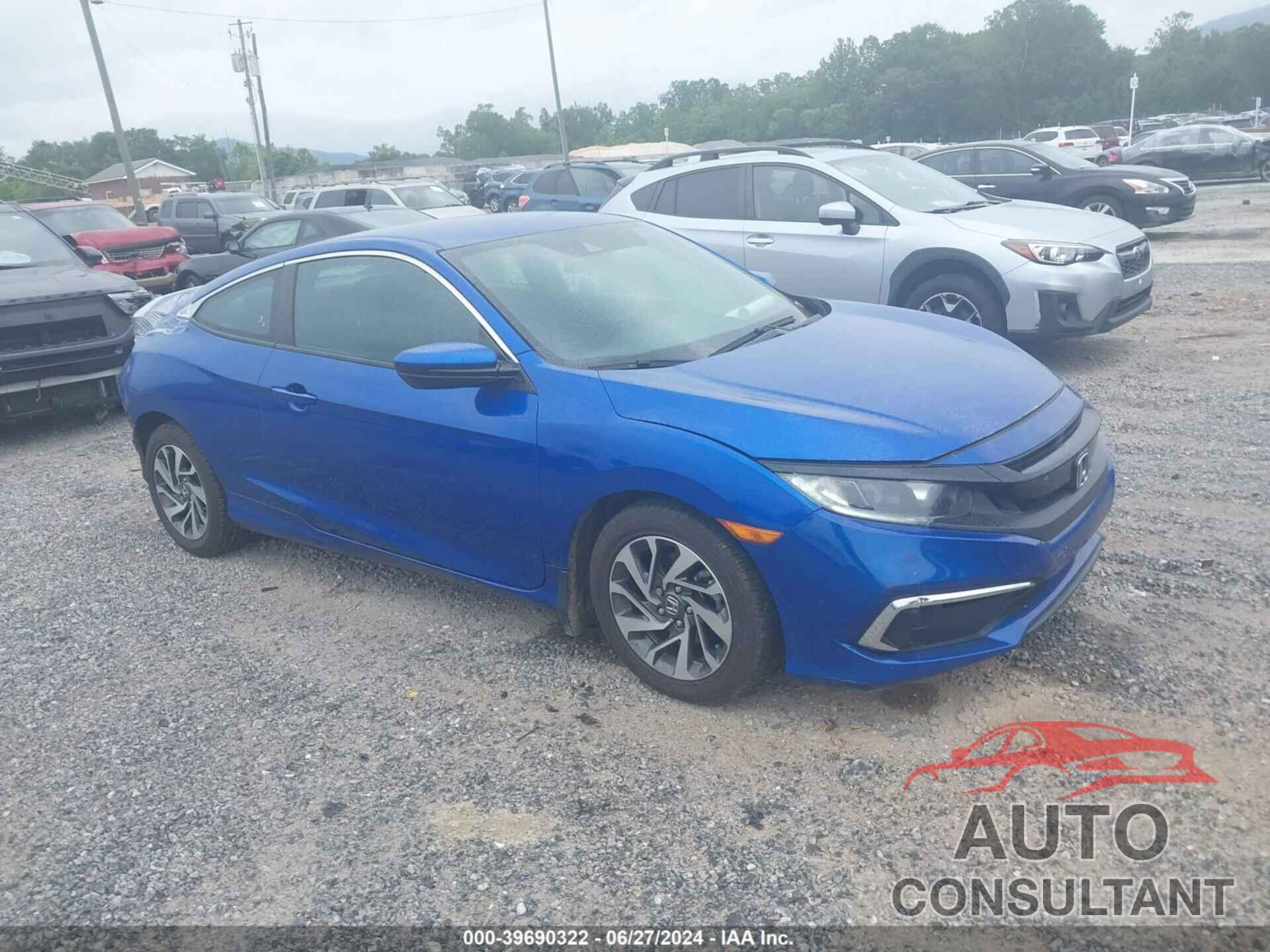 HONDA CIVIC 2019 - 2HGFC4B62KH310564