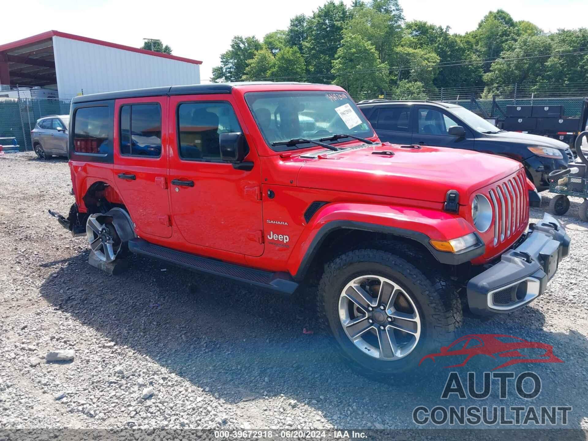JEEP WRANGLER UNLIMITED 2018 - 1C4HJXEGXJW311898